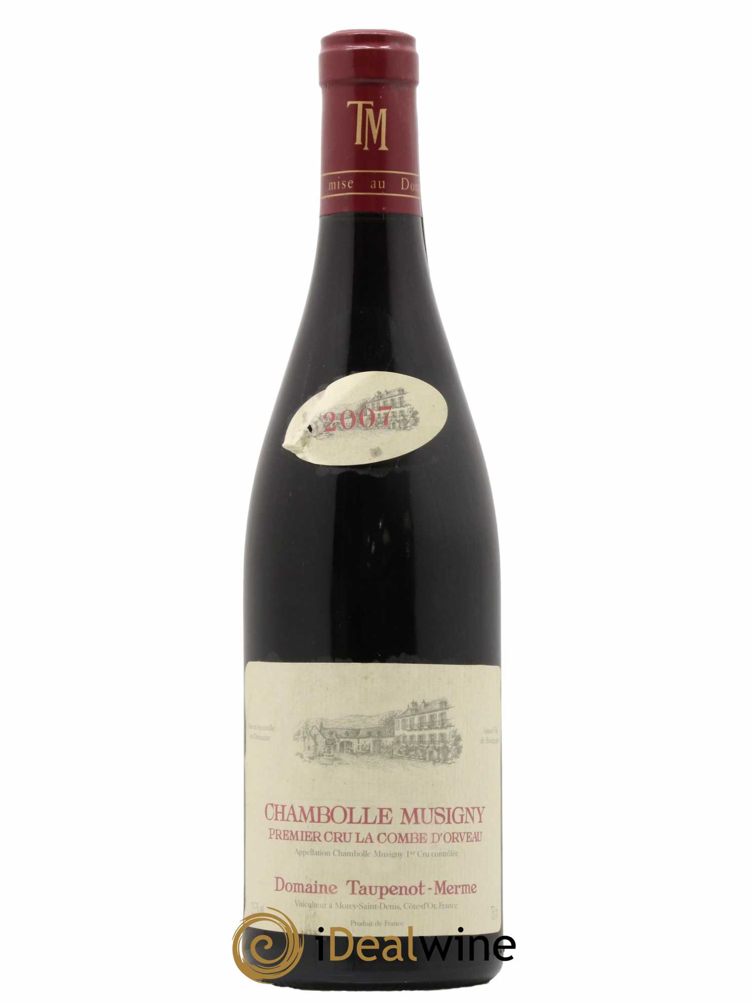 Chambolle-Musigny 1er Cru Combe d'Orveau Taupenot-Merme 2007 - Lot de 1 bouteille - 0