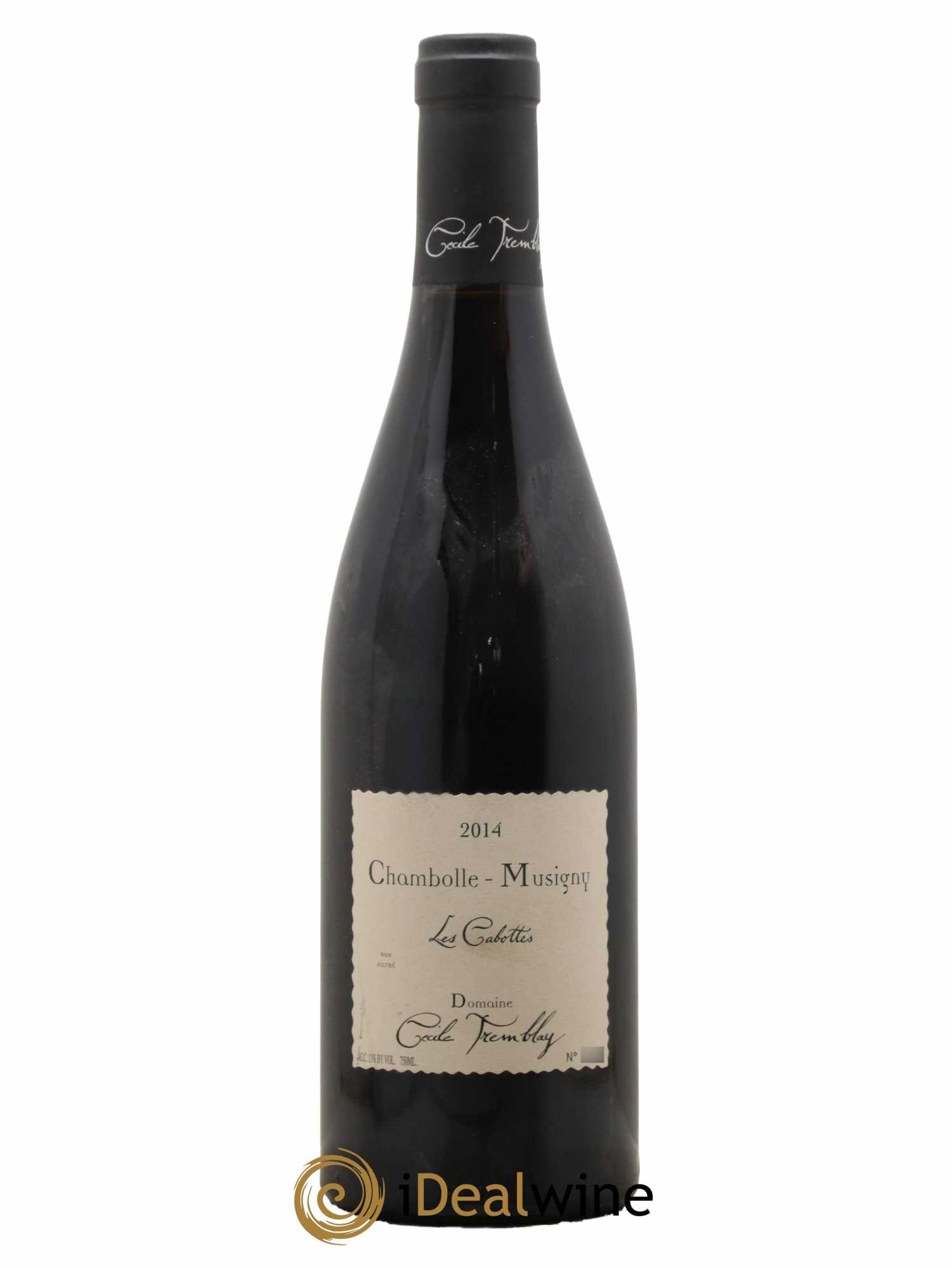Chambolle-Musigny Les Cabottes Cécile Tremblay 2014 - Lot de 1 bouteille - 0