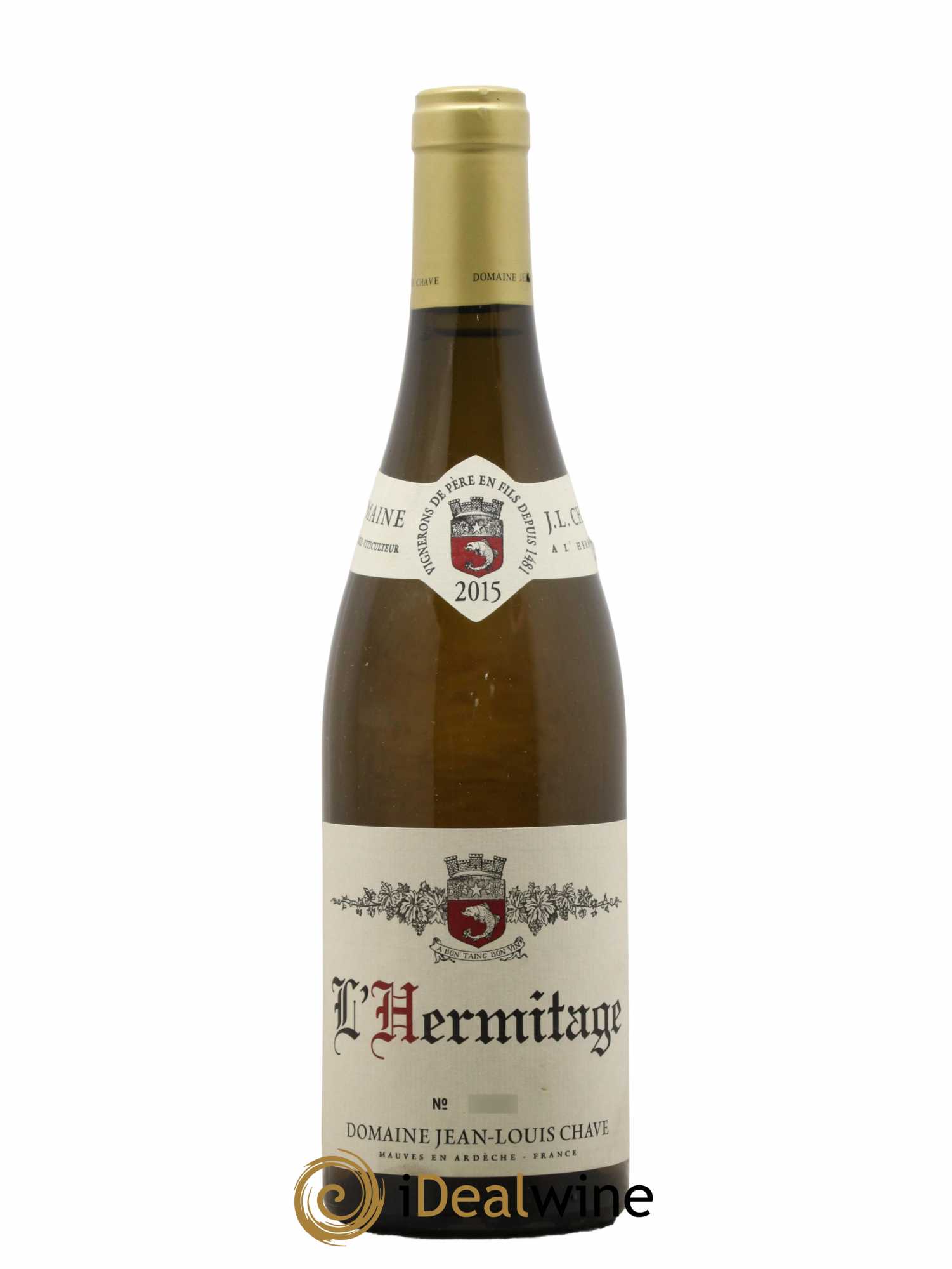 Hermitage Jean-Louis Chave 2015 - Lot de 1 bouteille - 0