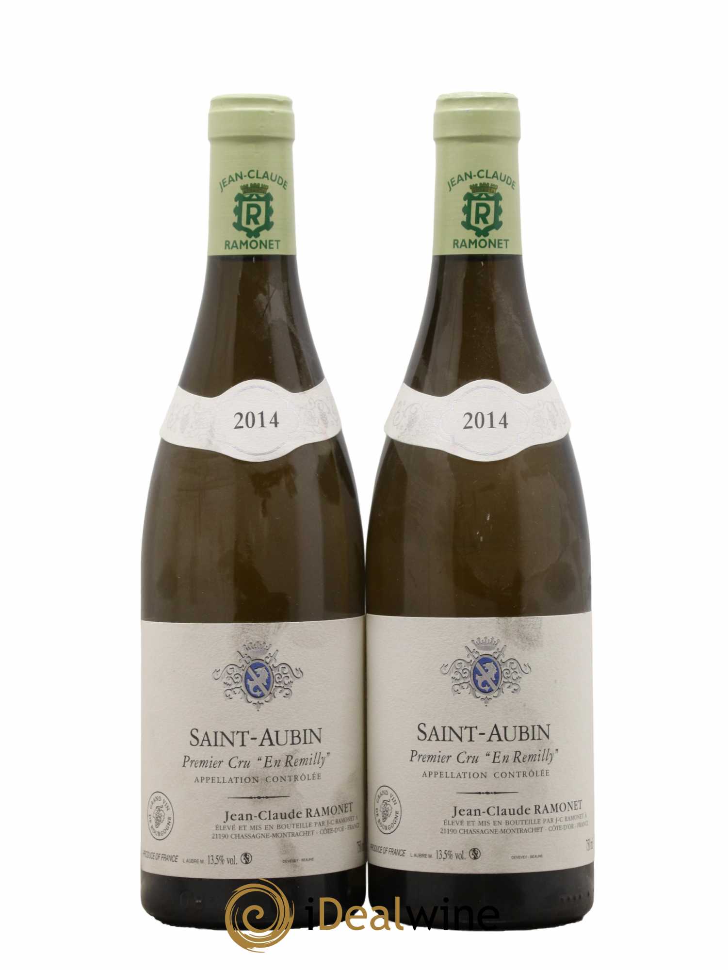 Saint-Aubin 1er Cru En Remilly Ramonet (Domaine) 2014 - Lot de 2 bouteilles - 0