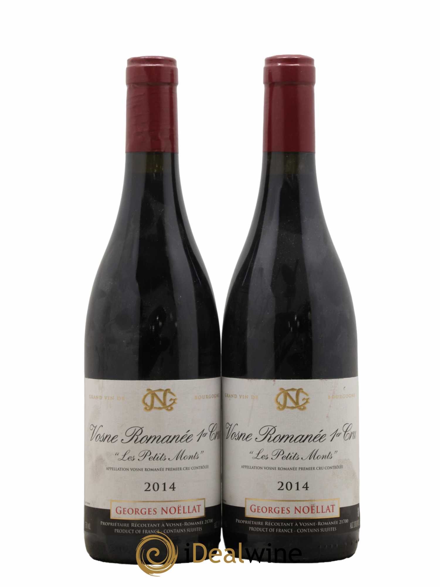 Vosne-Romanée 1er Cru Les Petits Monts Georges Noëllat (Domaine) 2014 - Lot de 2 bouteilles - 0