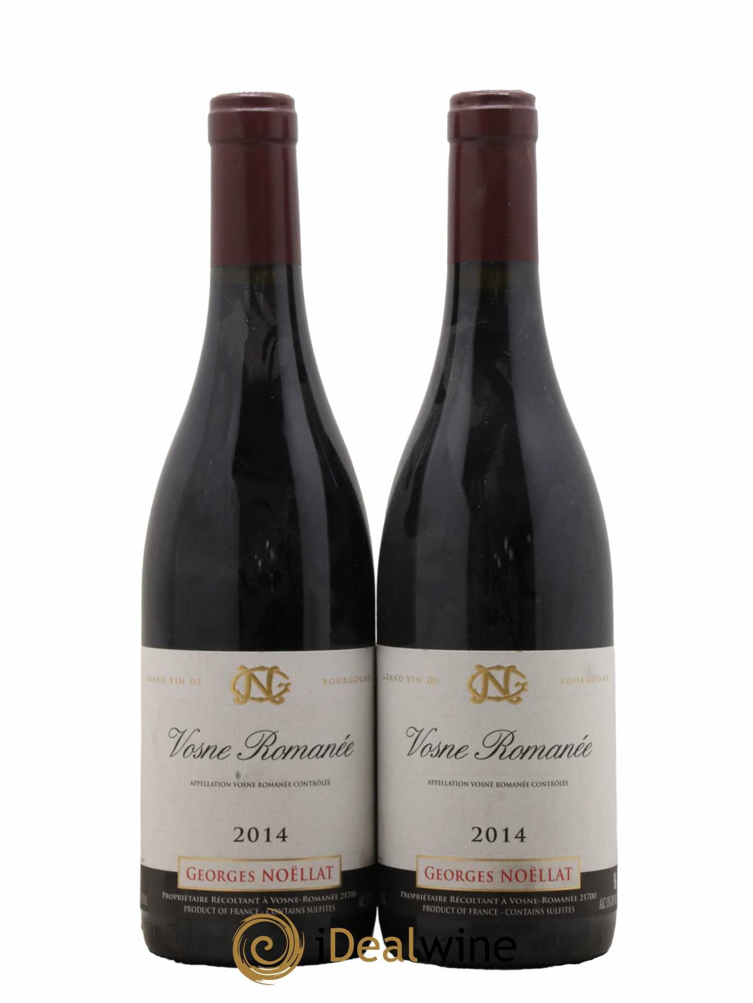 Vosne-Romanée Georges Noëllat (Domaine) 2014 - Lot de 2 bouteilles - 0