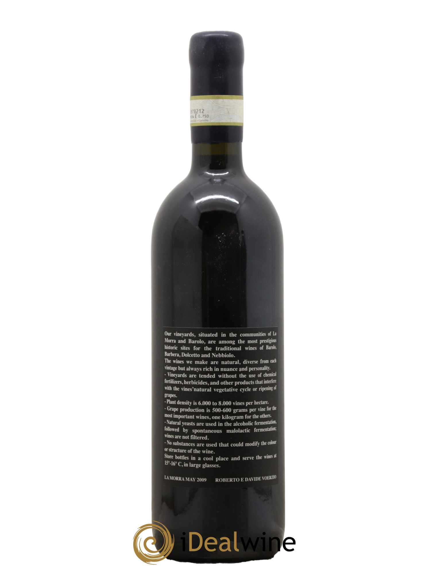 Barolo DOCG Fossati Case Nere Riserva 10 Anni Roberto Voerzio 2007 - Lot of 1 bottle - 1