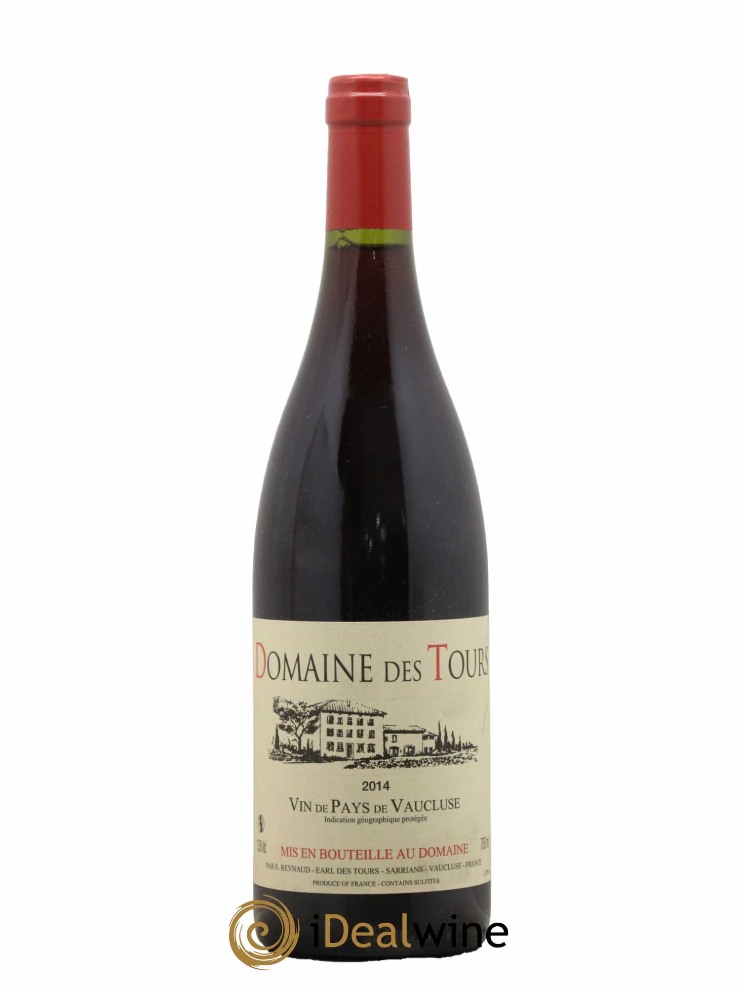 Vaucluse (Vin de Pays de Vaucluse) Domaine des Tours Emmanuel Reynaud 2014 - Lot de 1 bouteille - 0