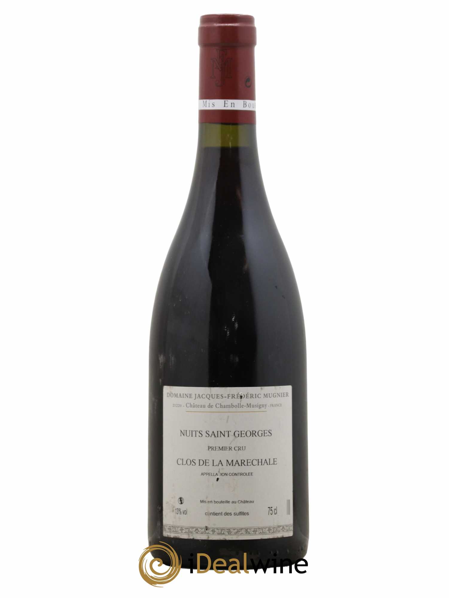 Nuits-Saint-Georges 1er Cru Clos de La Maréchale Jacques-Frédéric Mugnier 2011 - Lot de 1 bouteille - 1