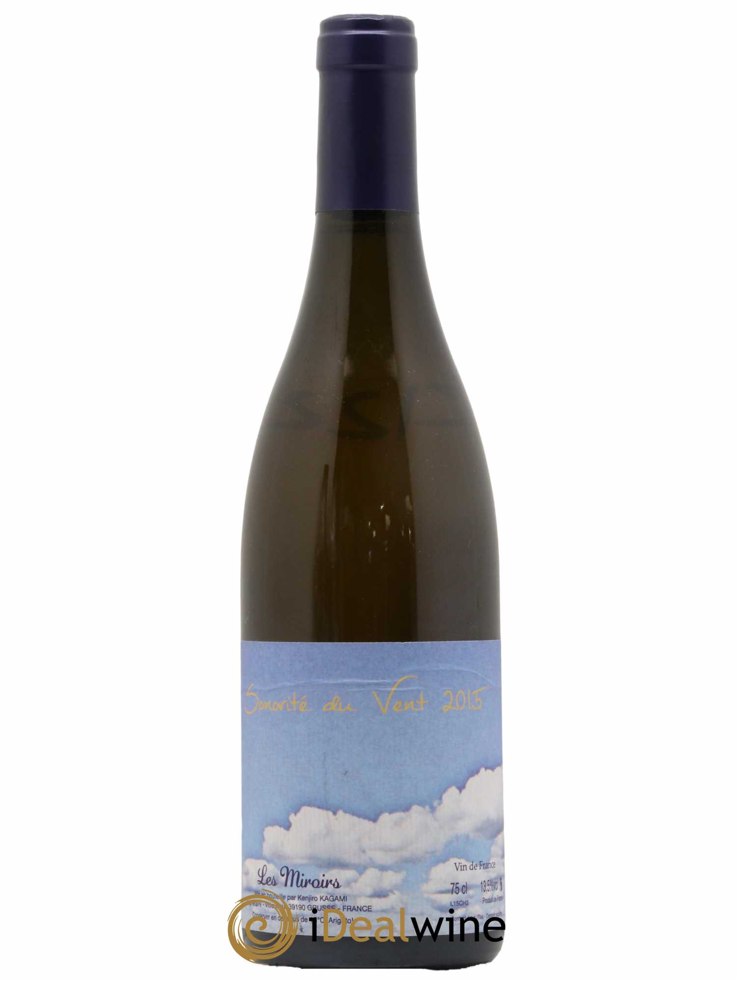 Vin de France Sonorité du vent Les saugettes Kenjiro Kagami - Domaine des Miroirs 2015 - Lot de 1 bouteille - 0