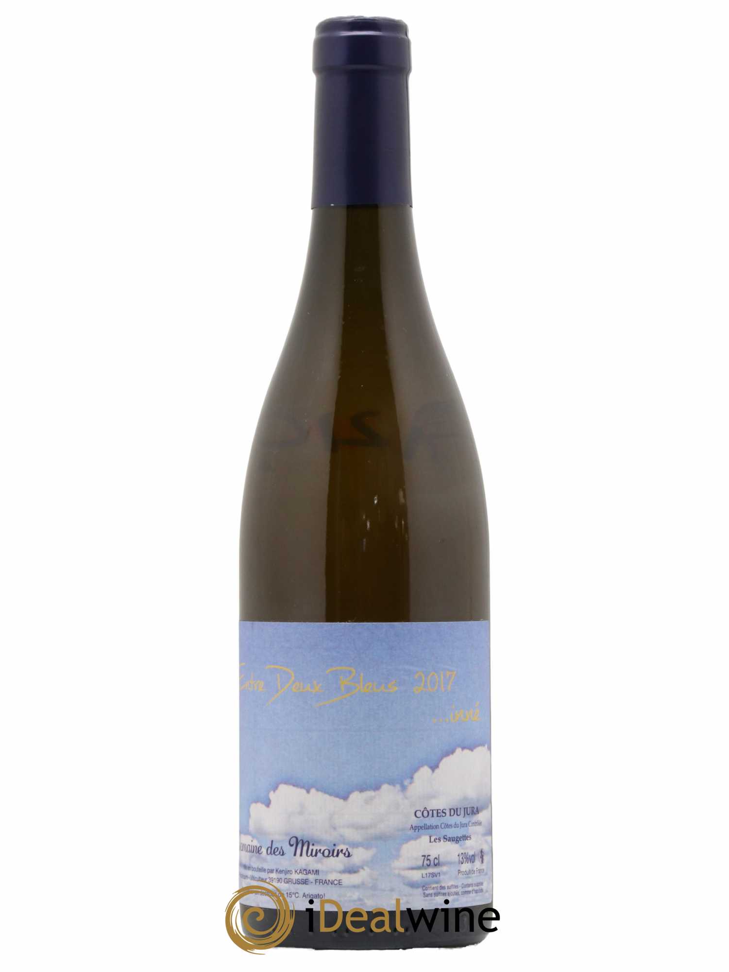 Vin de France Entre Deux Bleus Les saugettes Kenjiro Kagami - Domaine des Miroirs 2017 - Posten von 1 Flasche - 0