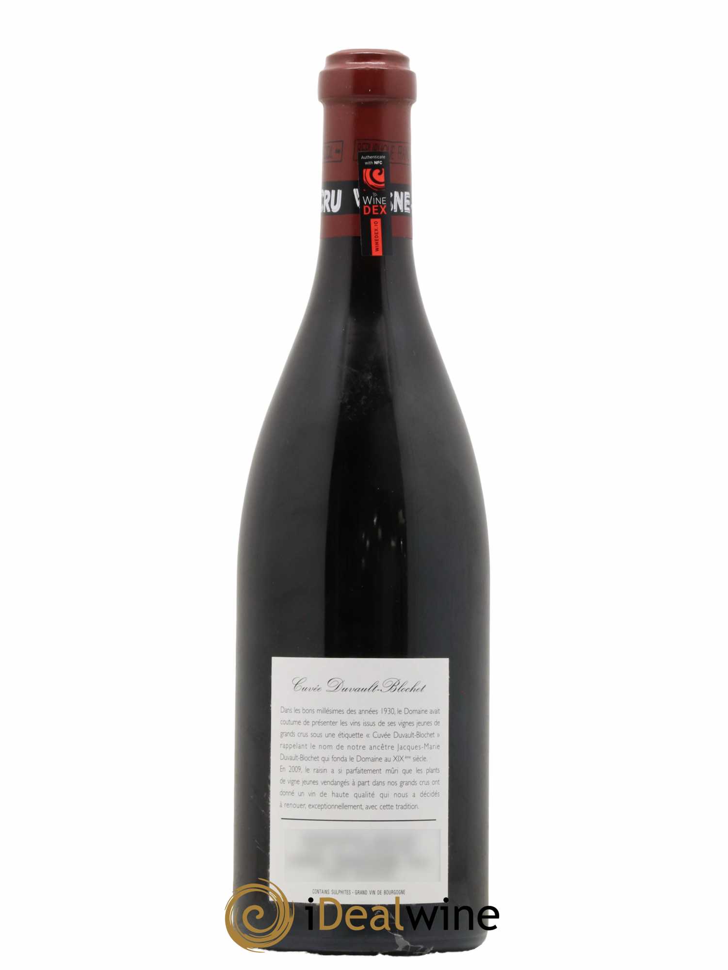 Vosne-Romanée 1er Cru Cuvée Duvault Blochet Domaine de la Romanée-Conti 2009 - Lot de 1 bouteille - 1