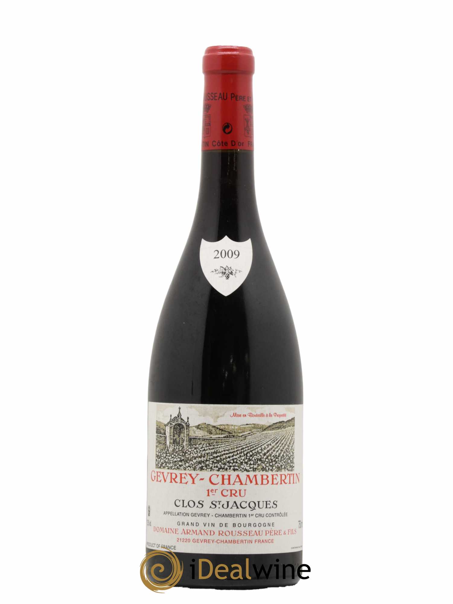 Gevrey-Chambertin 1er Cru Clos Saint-Jacques Armand Rousseau (Domaine) 2009 - Lot de 1 bouteille - 0