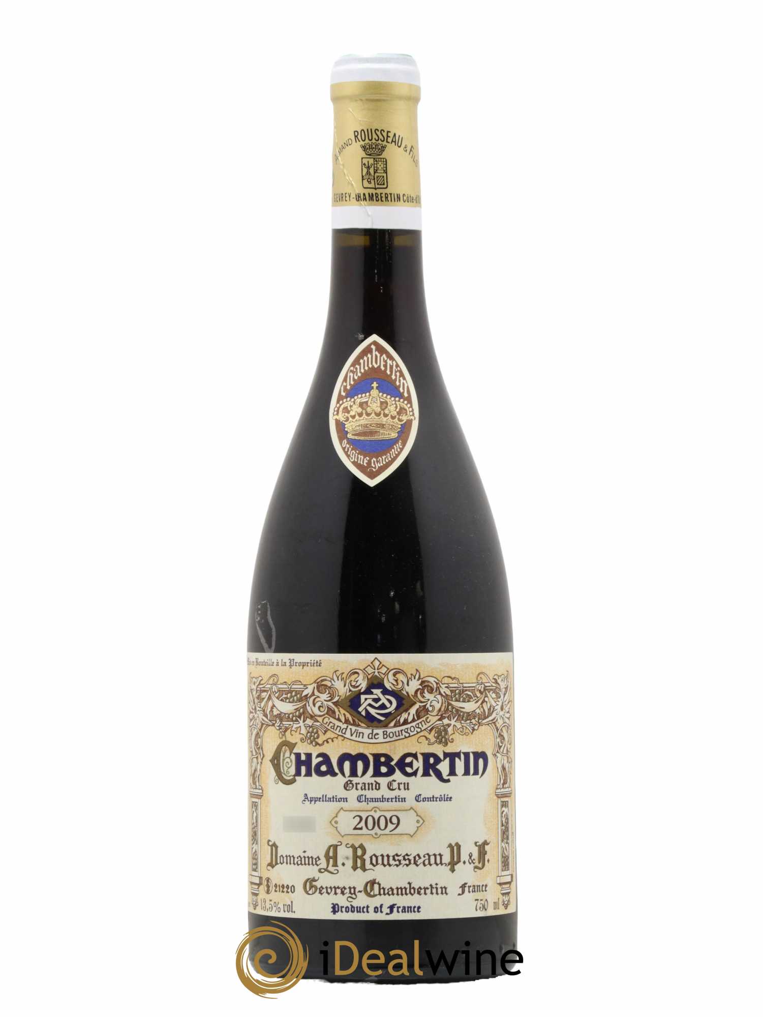 Chambertin Grand Cru Armand Rousseau (Domaine) 2009 - Lot de 1 bouteille - 0