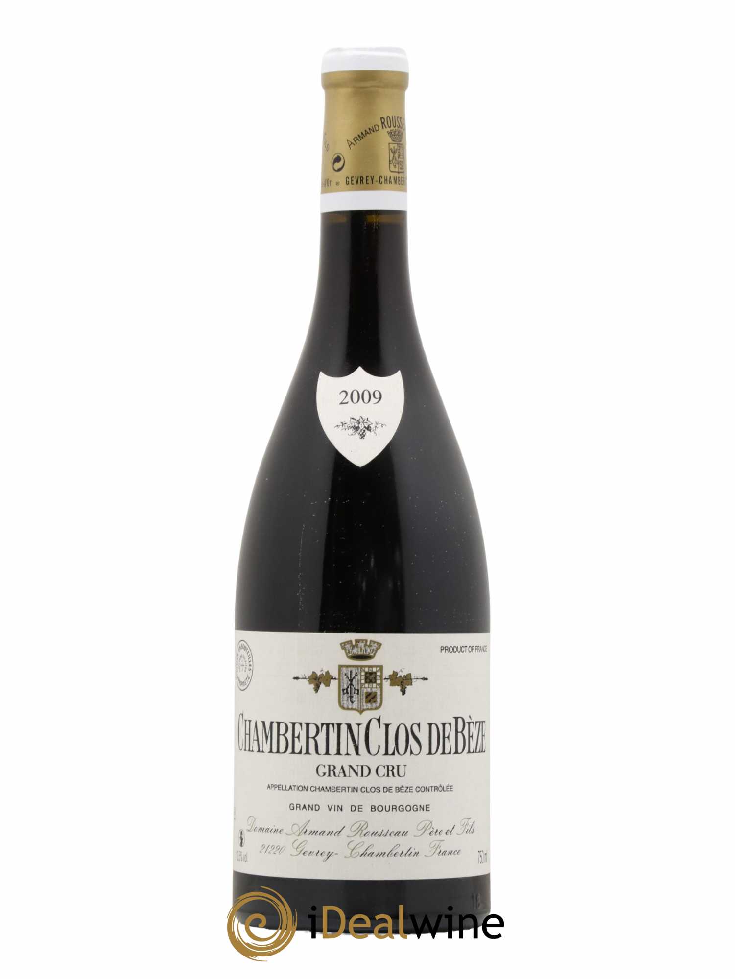 Chambertin Clos de Bèze Grand Cru Armand Rousseau (Domaine) 2009 - Lot de 1 bouteille - 0