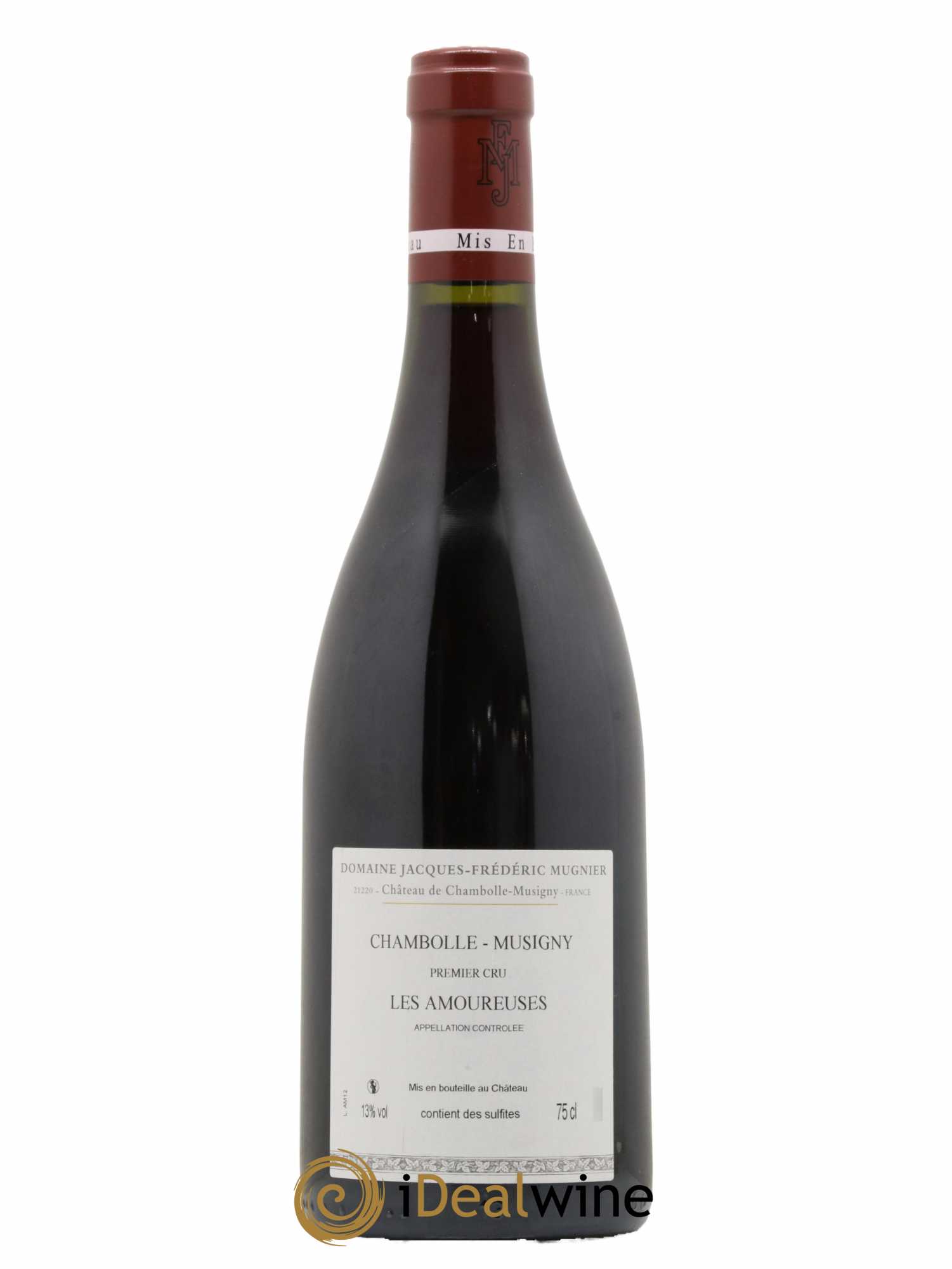 Chambolle-Musigny 1er Cru Les Amoureuses Jacques-Frédéric Mugnier 2012 - Lot de 1 bouteille - 1