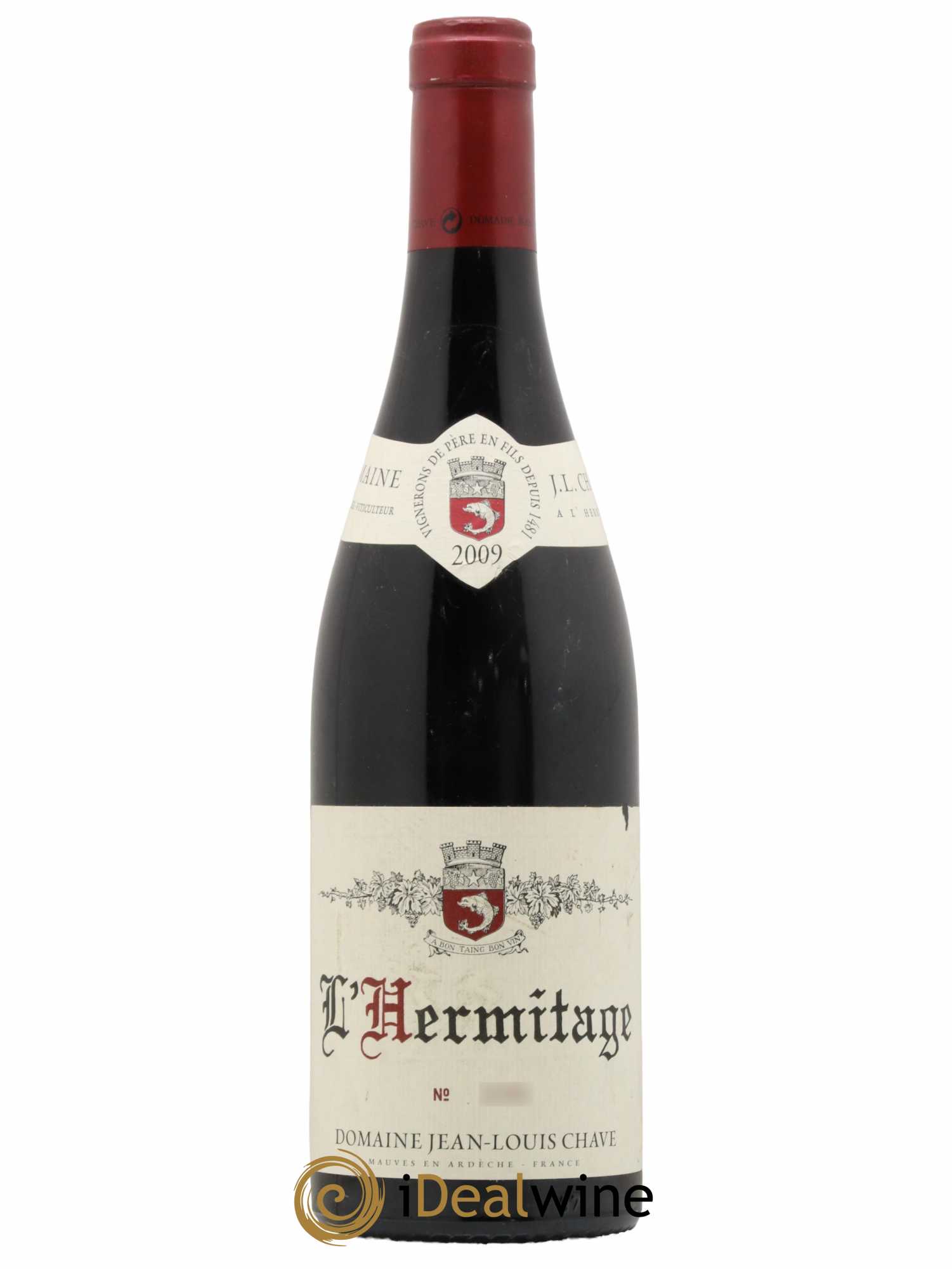 Hermitage Jean-Louis Chave 2009 - Lot de 1 bouteille - 0