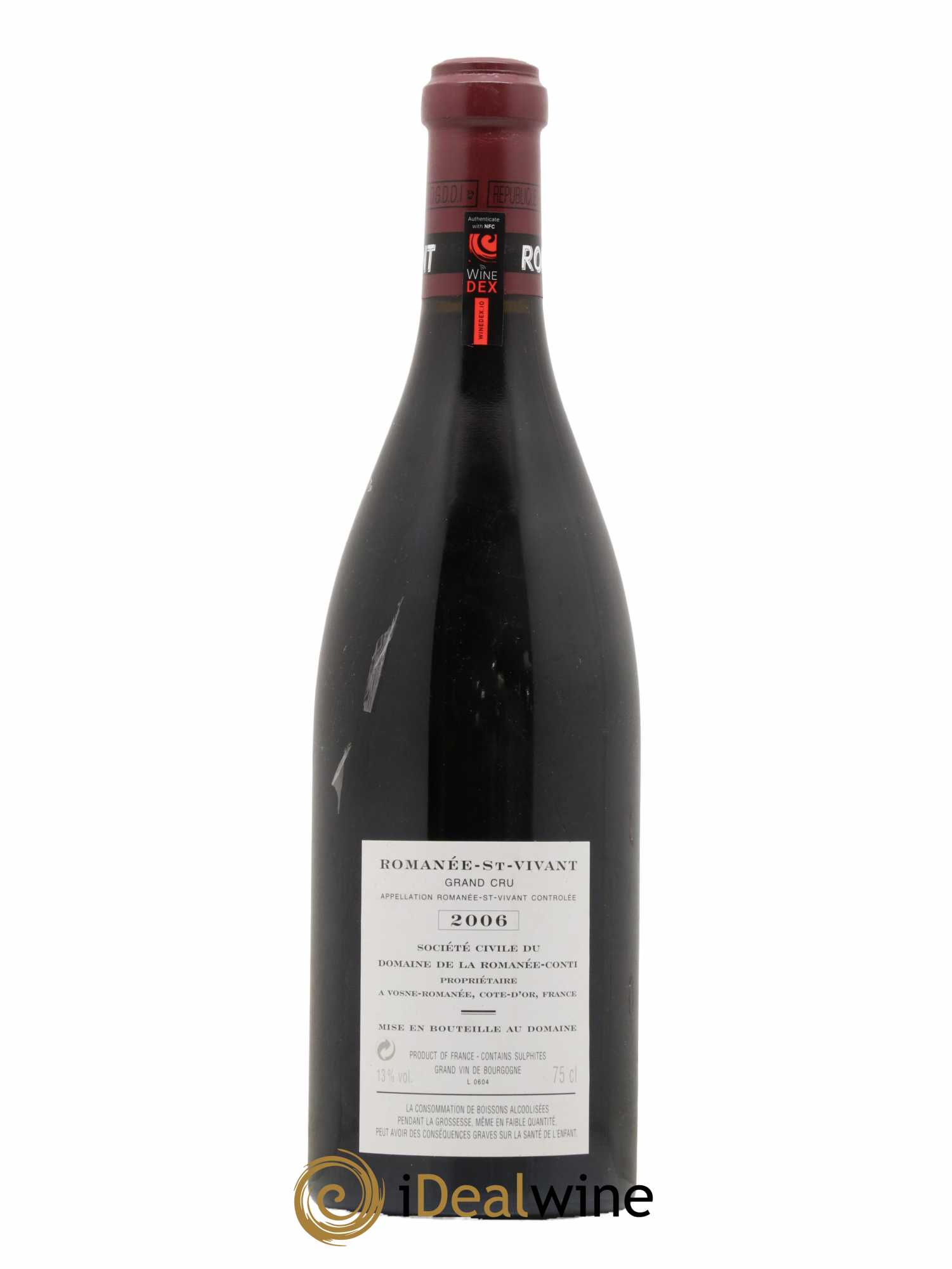Romanée-Saint-Vivant Grand Cru Domaine de la Romanée-Conti 2006 - Lot de 1 bouteille - 1