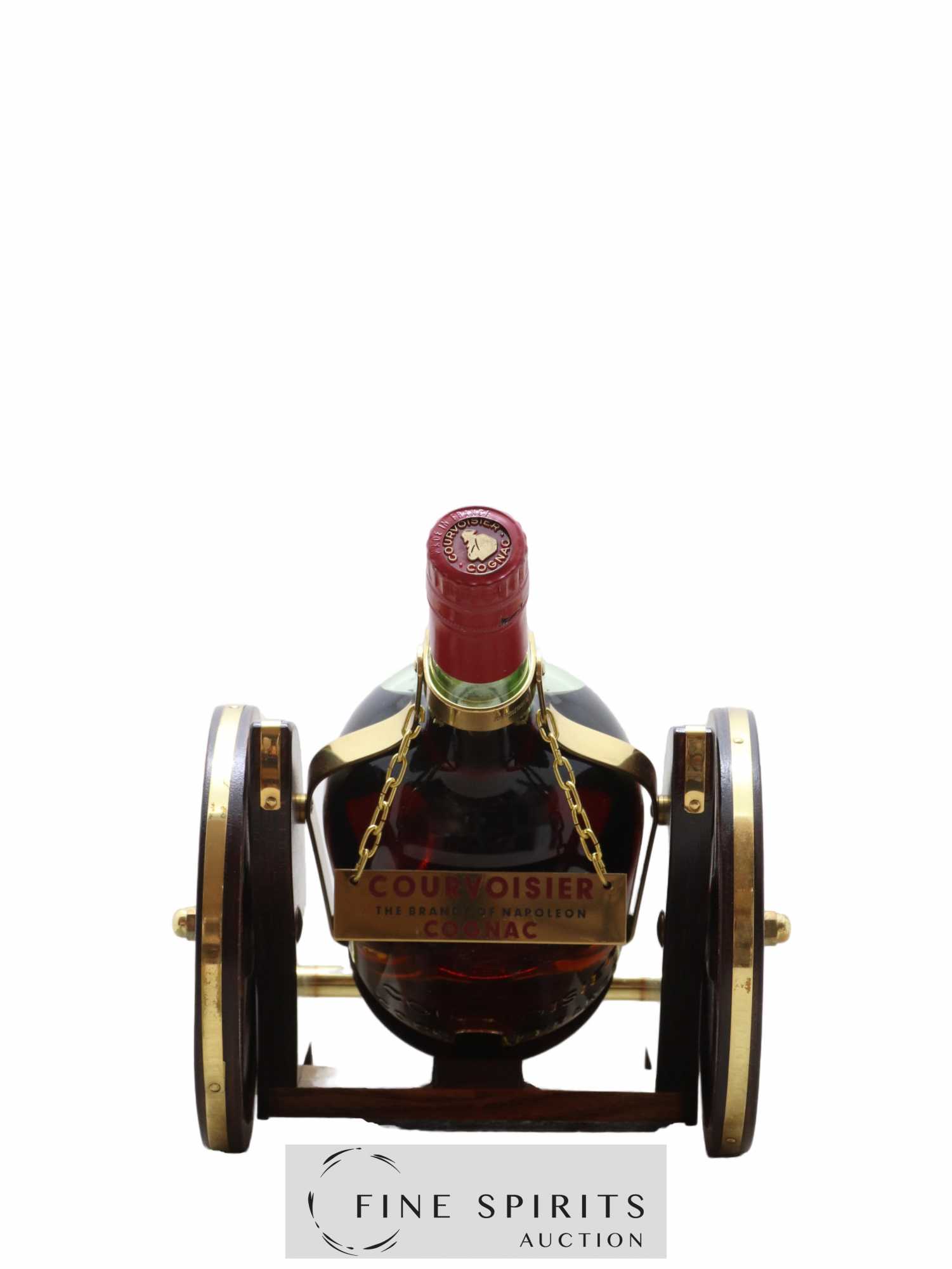 Courvoisier Of. The Brandy of Napoleon by appointment the Late King George VI 3 Etoiles Luxe - Lot of 1 bottle - 2