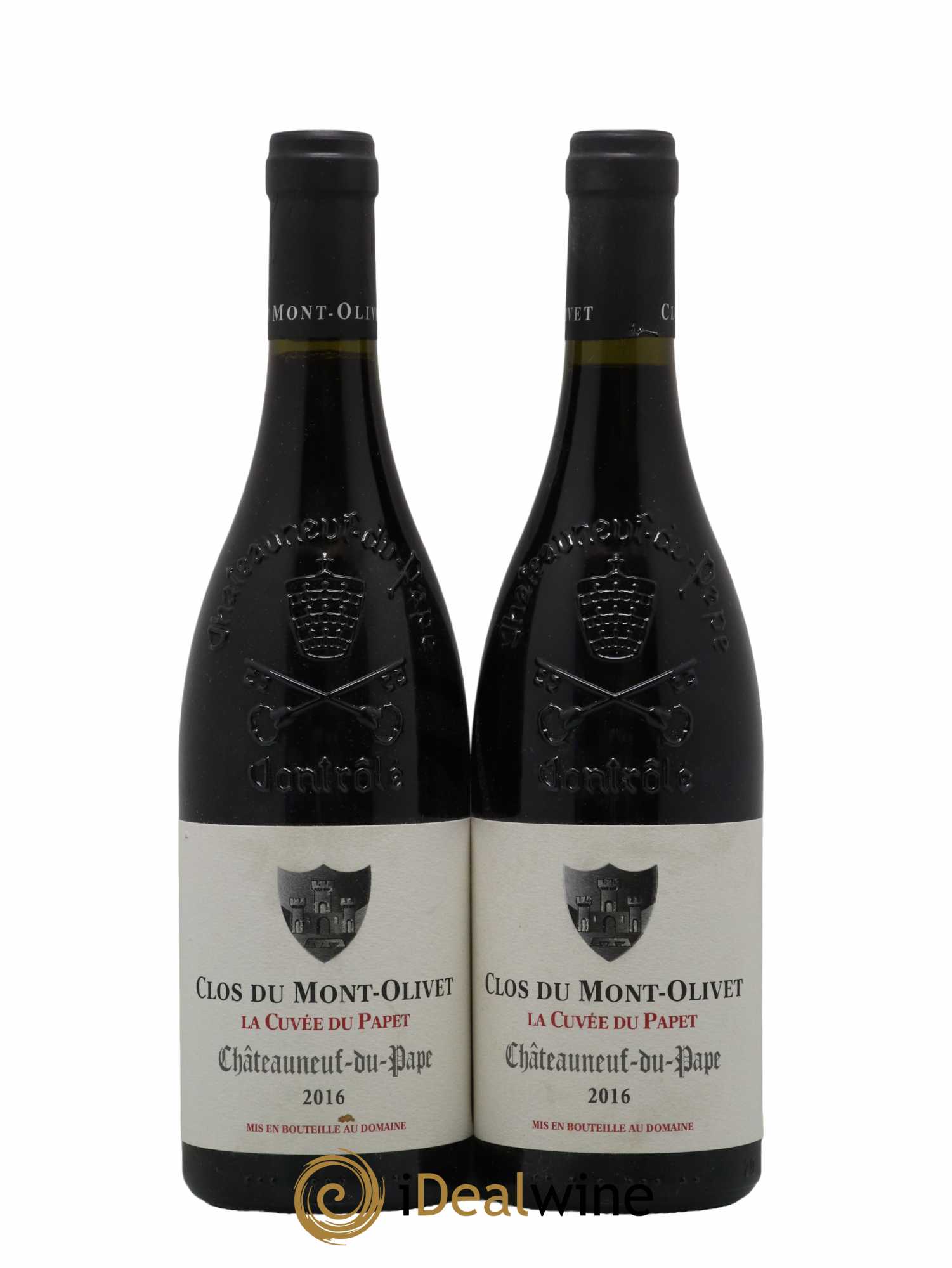 Châteauneuf-du-Pape Cuvée du Papet Clos du Mont-Olivet 2016 - Lot de 2 bouteilles - 0