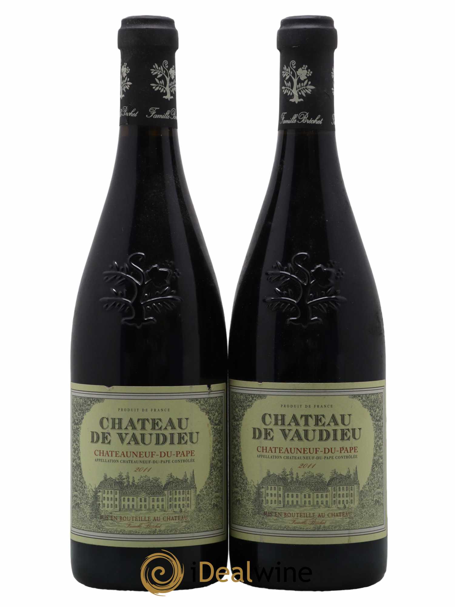 Châteauneuf-du-Pape Chateau Neuf Château De Vaudieu 2011 - Lot de 2 bouteilles - 0