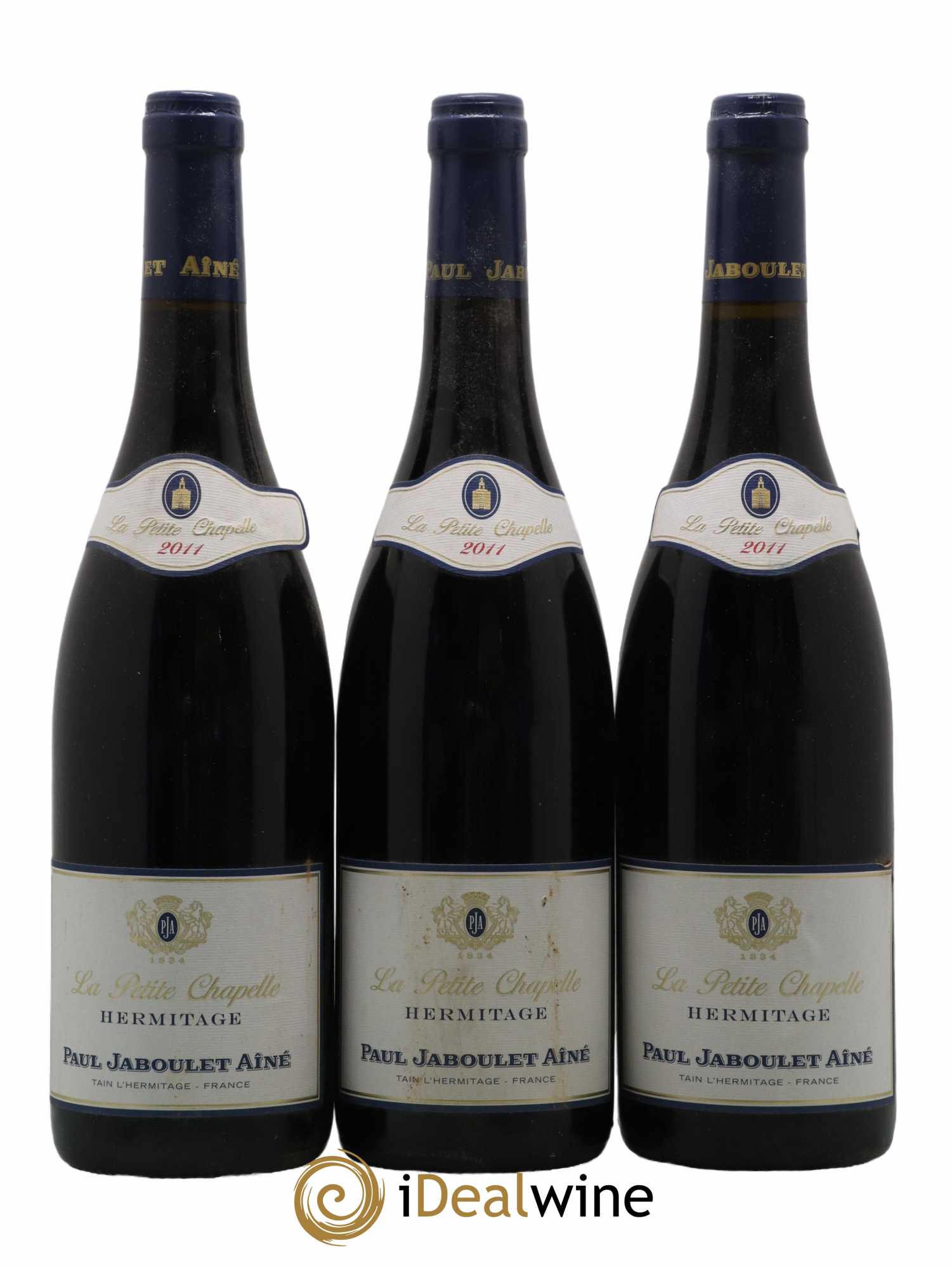 Hermitage La Petite Chapelle Paul Jaboulet Ainé 2011 - Lot de 3 bouteilles - 0
