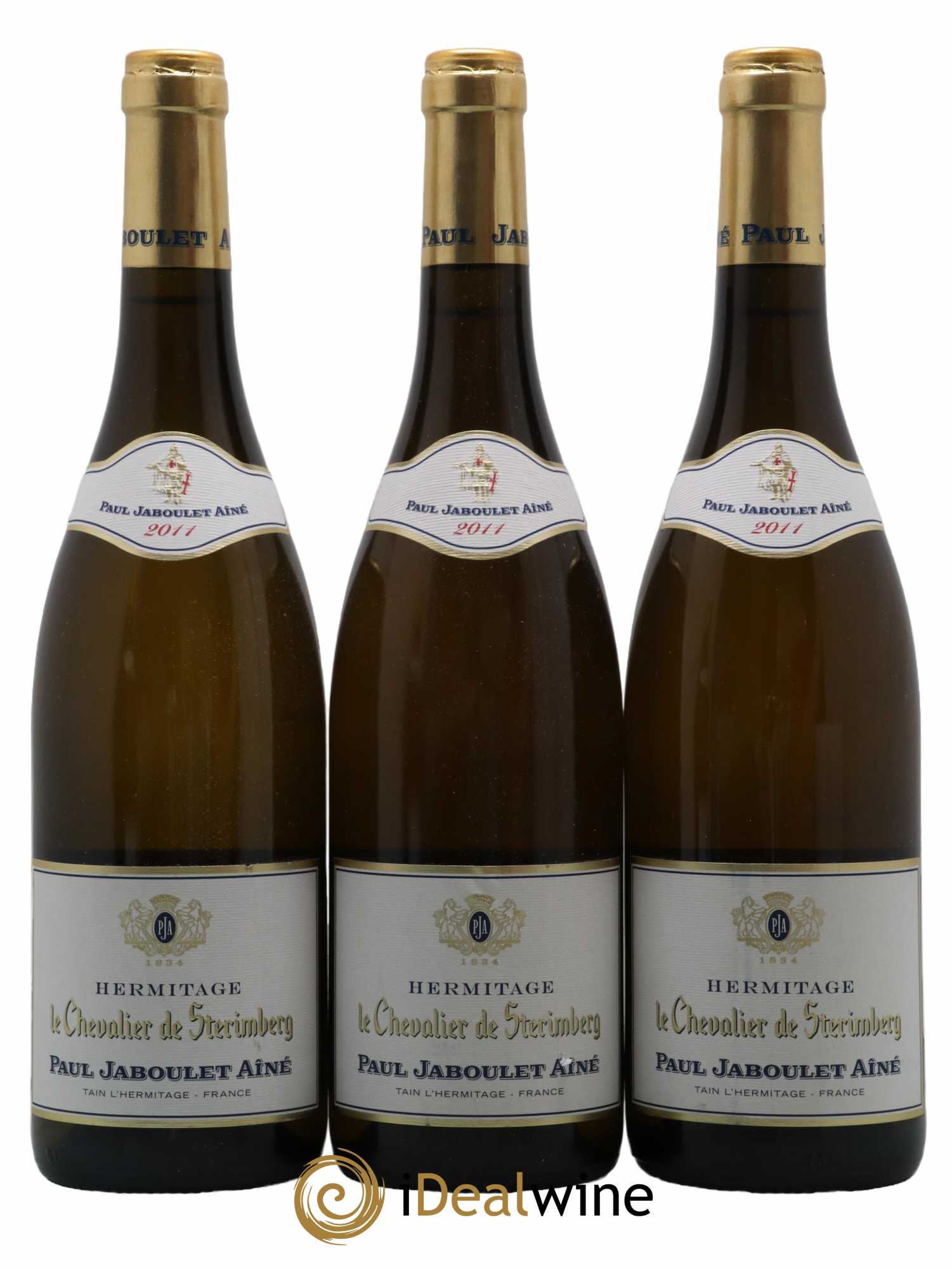 Hermitage Paul Jaboulet Aine Le Chevalier De Sterimberg 2011 - Lot de 3 bouteilles - 0