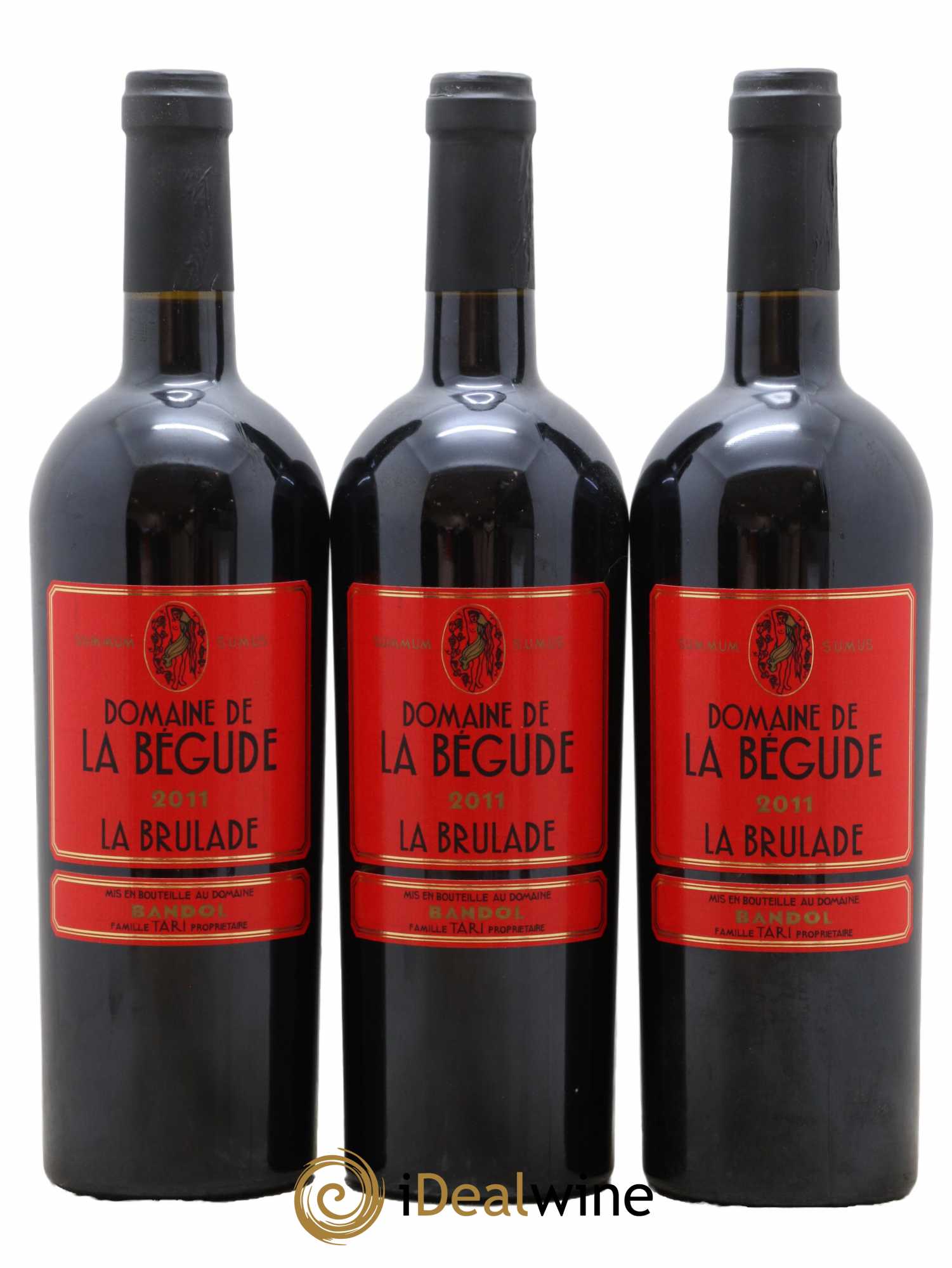 Bandol La Brûlade La Bégude 2011 - Lot de 3 bouteilles - 0