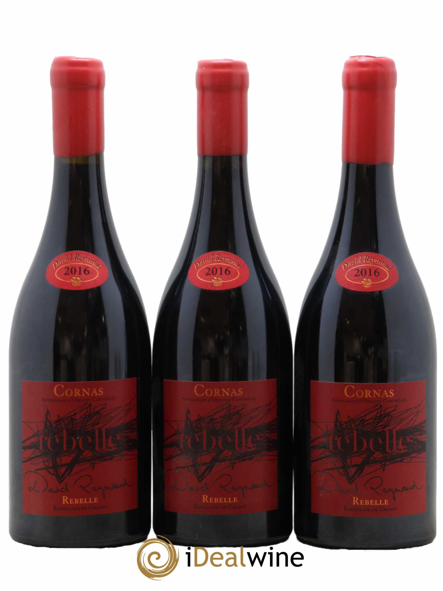 Cornas Rebelle David Reynaud 2016 - Lot de 3 bouteilles - 0
