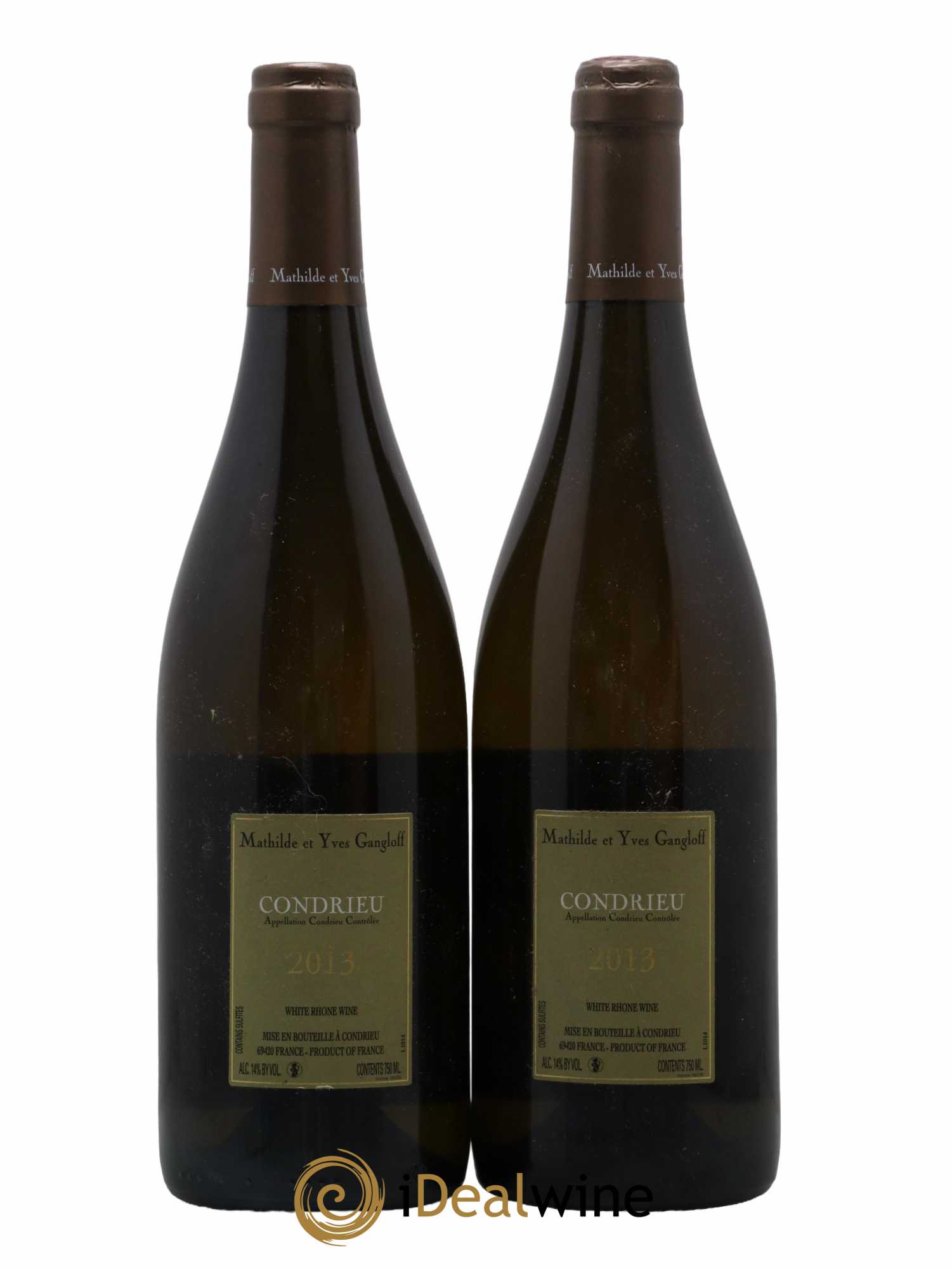 Condrieu Gangloff 2013 - Lot de 2 bouteilles - 1