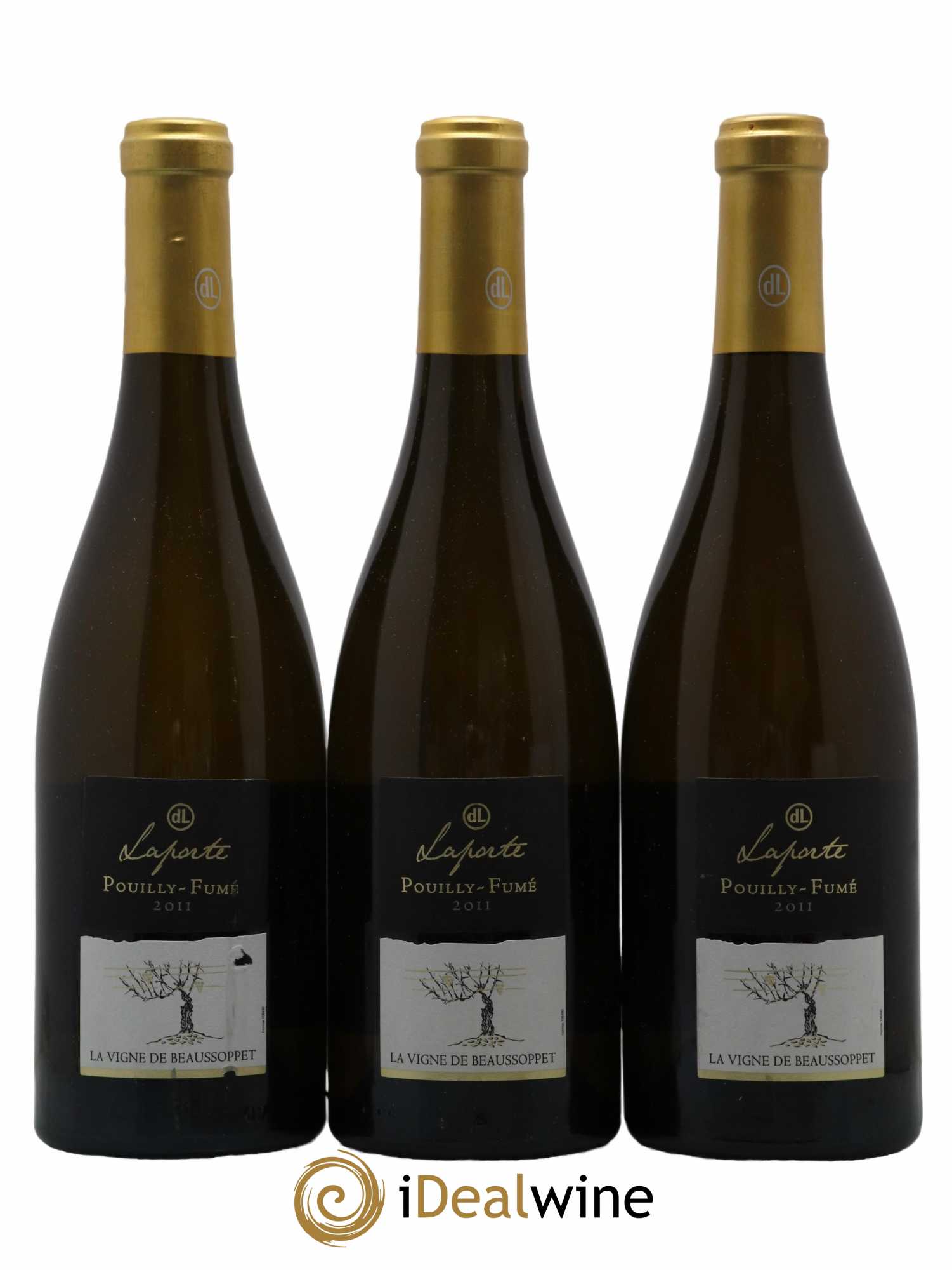Pouilly-Fumé Domaine Laporte La Vigne De Beaussopet 2011 - Lot de 3 bouteilles - 0