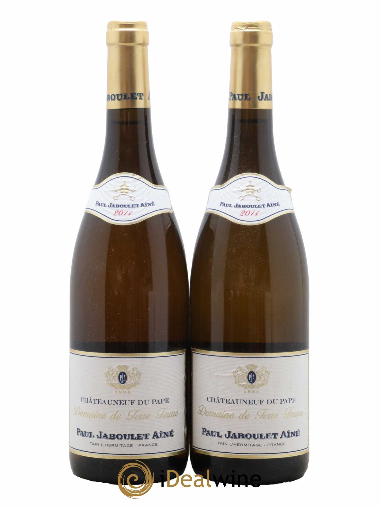 Châteauneuf-du-Pape Paul Jaboulet Aine Domaine De Terre Ferme 2011 - Lot de 2 bouteilles - 0