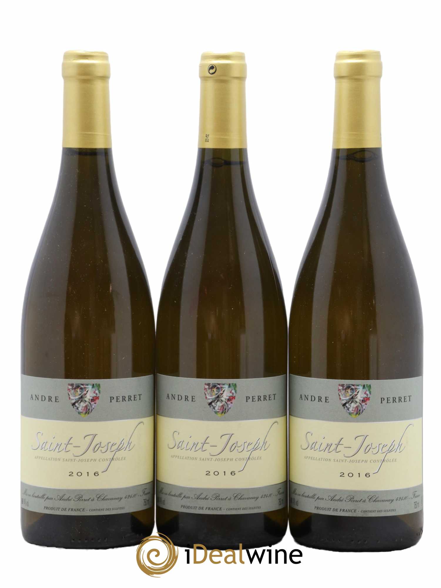Saint-Joseph André Perret 2016 - Lot de 3 bouteilles - 0