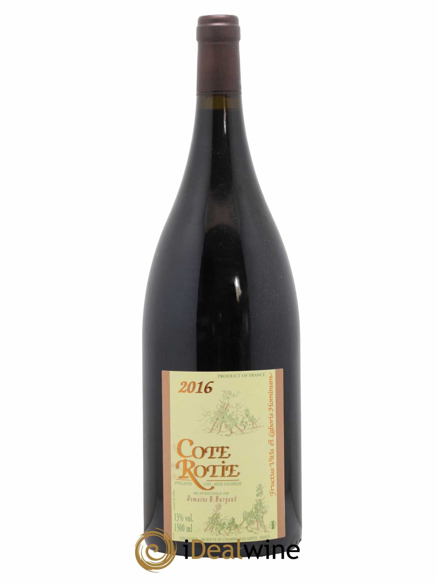 Côte-Rôtie Bernard Burgaud 2016 - Lot de 1 magnum - 0