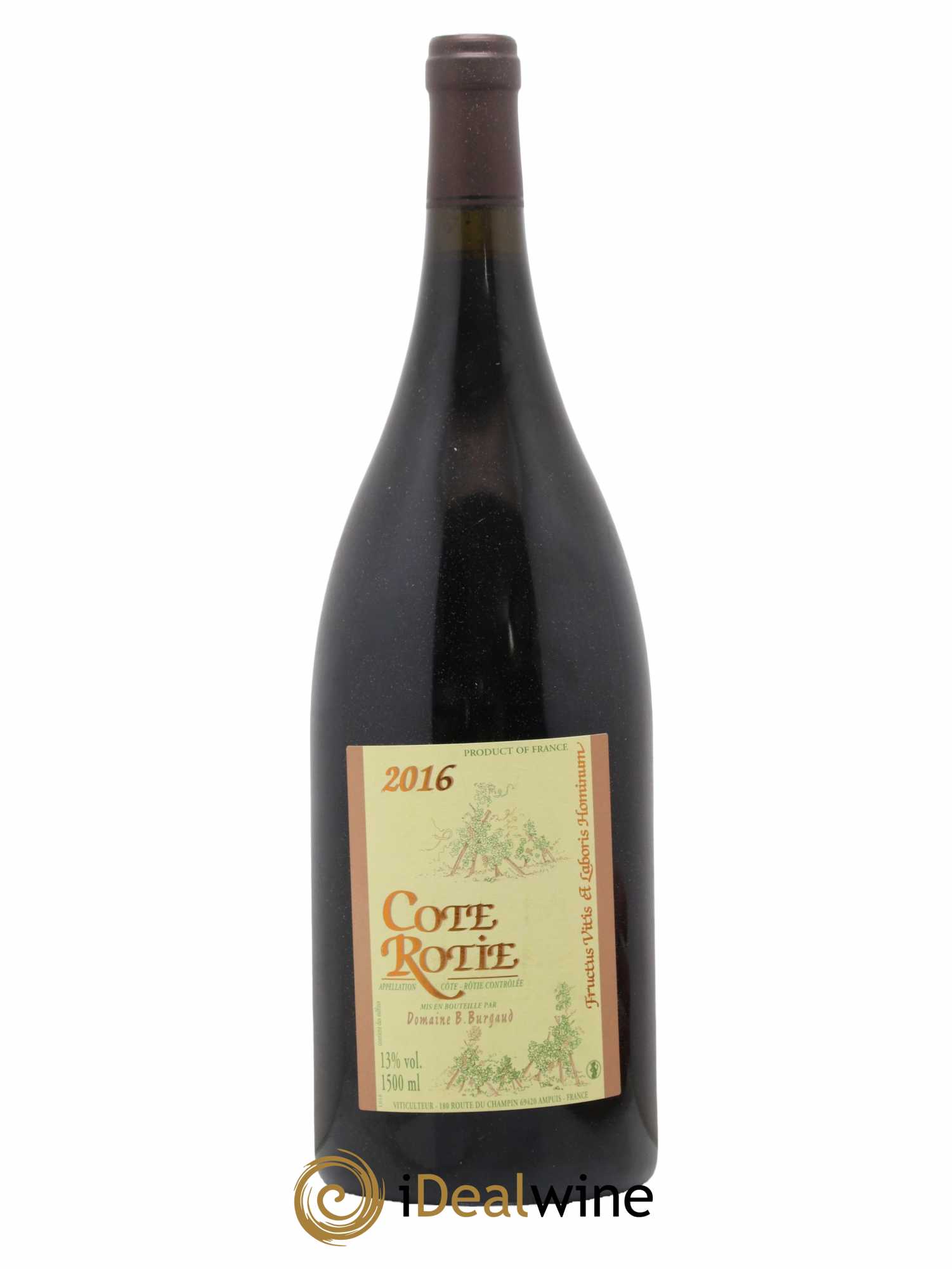 Côte-Rôtie Bernard Burgaud 2016 - Lot de 1 magnum - 0
