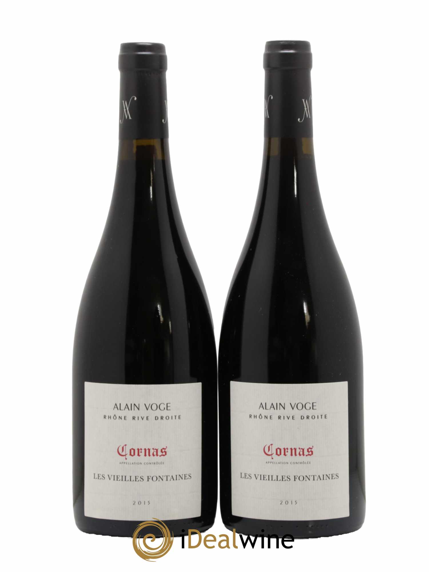 Cornas Les Vieilles Fontaines Alain Voge (Domaine) 2015 - Posten von 2 Flaschen - 0