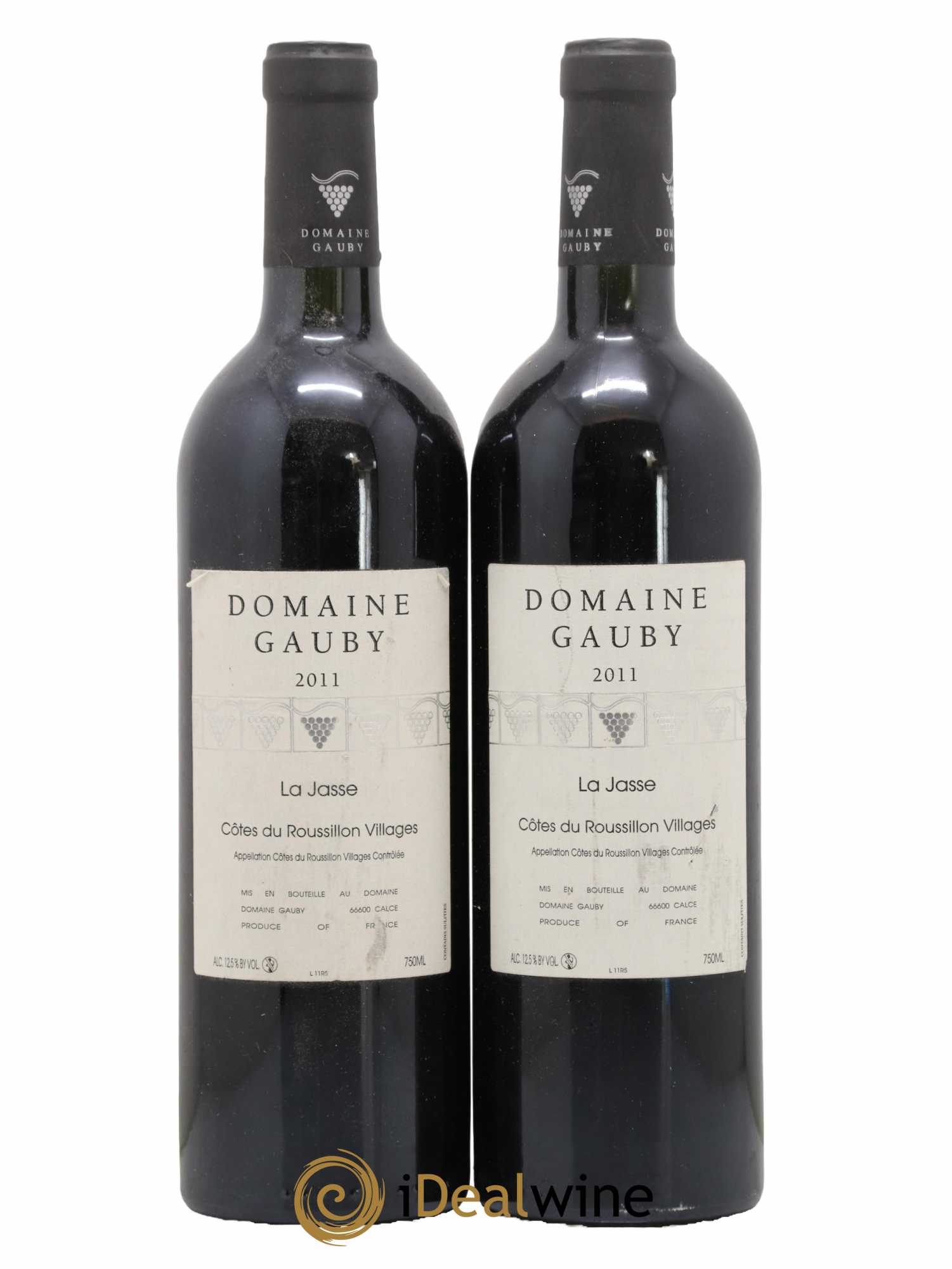 Côtes du Roussillon Villages La Jasse Gauby (Domaine) 2011 - Lot de 2 bouteilles - 0