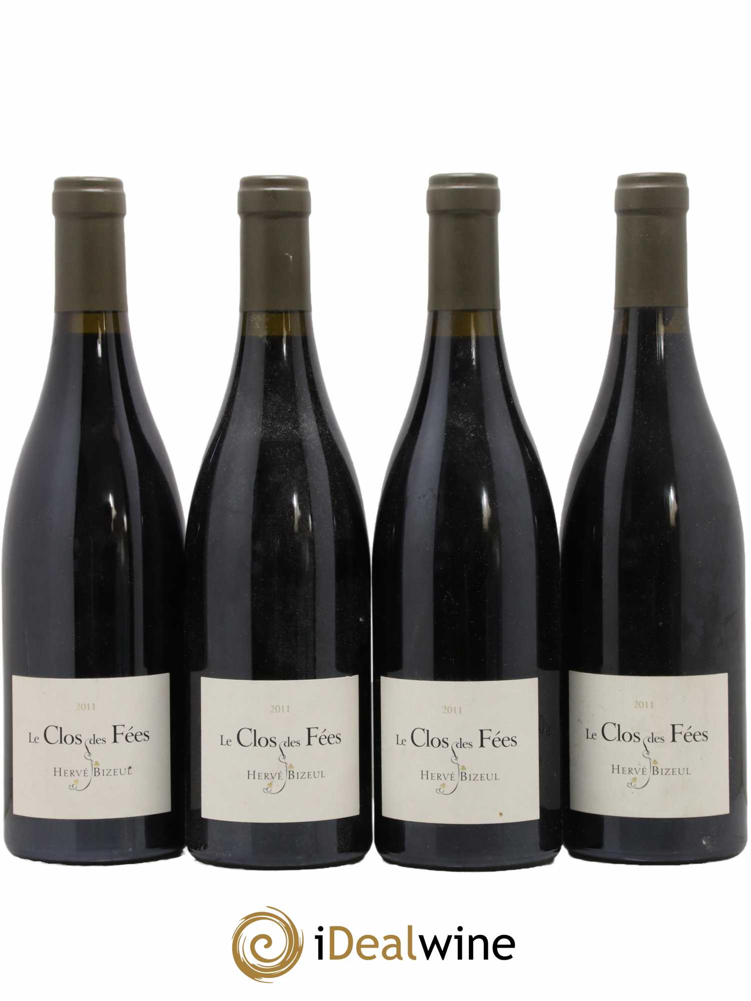Côtes du Roussillon Villages Clos des Fées Hervé Bizeul 2011 - Lot de 4 bouteilles - 0
