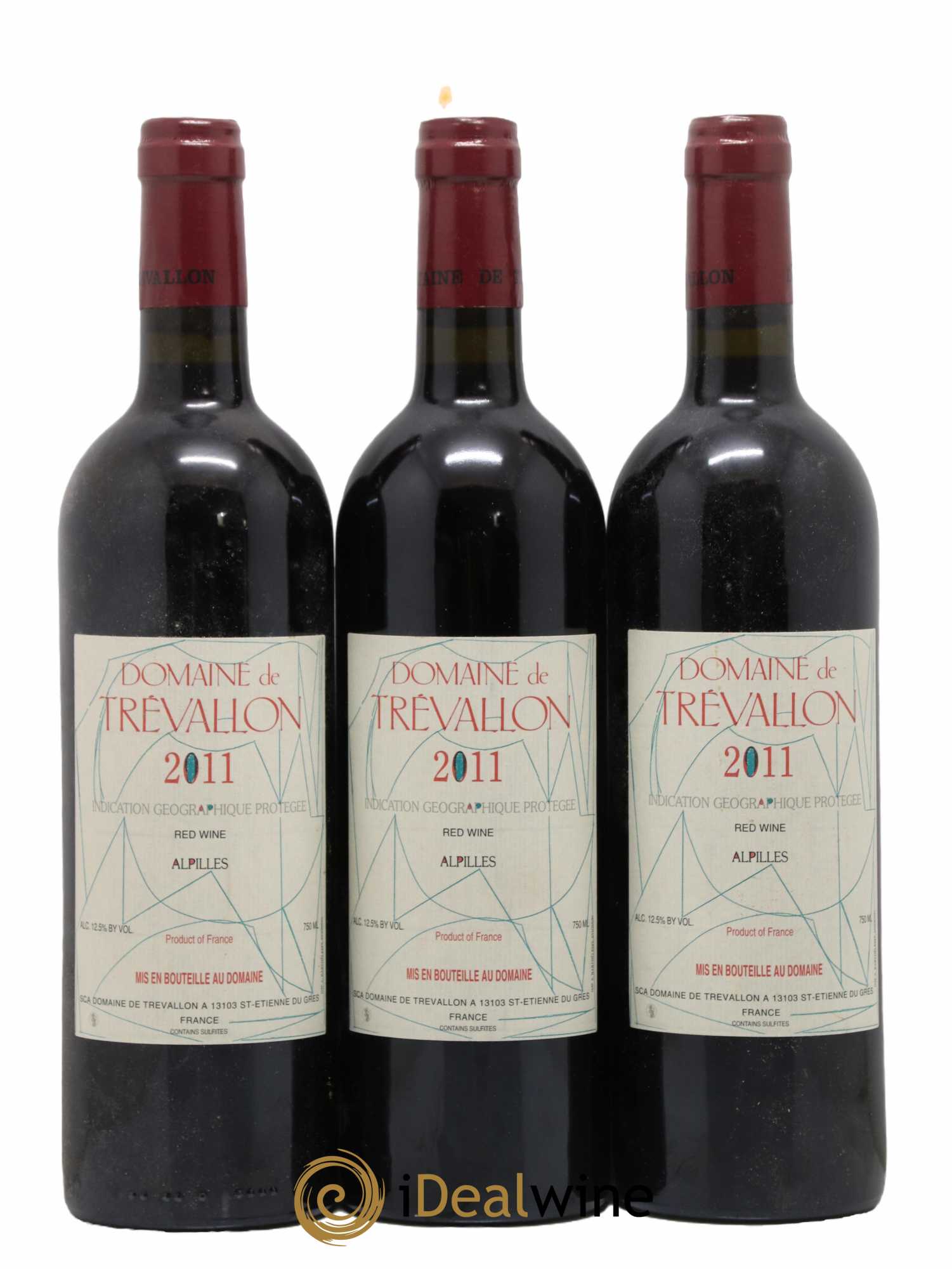 Alpilles Trévallon (Domaine de) Eloi Dürrbach 2011 - Lot de 3 bouteilles - 0