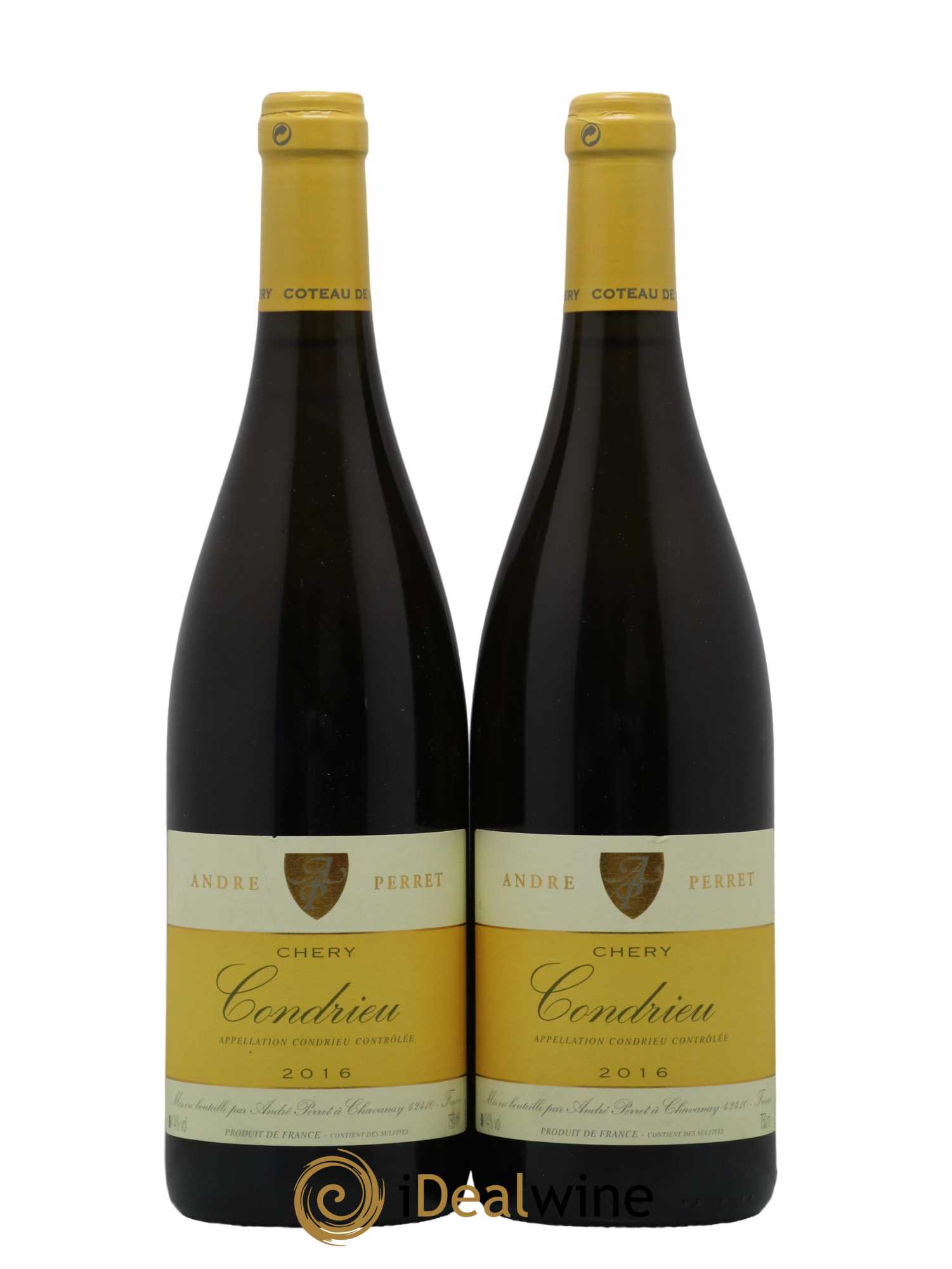 Condrieu Andre Perret Chery 2016 - Lot de 2 bouteilles - 0