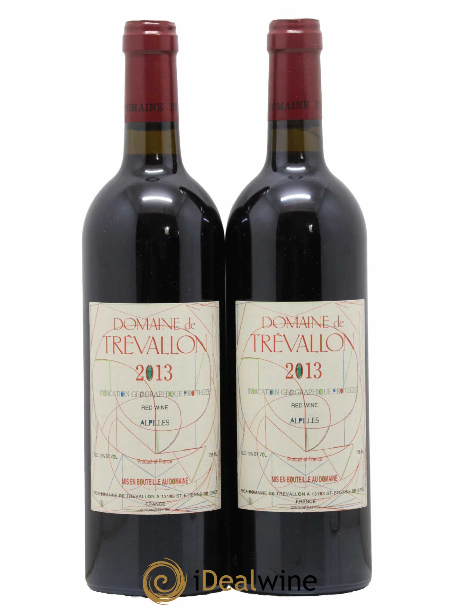 Alpilles Trévallon (Domaine de) Eloi Dürrbach 2013 - Lot de 2 bouteilles - 0