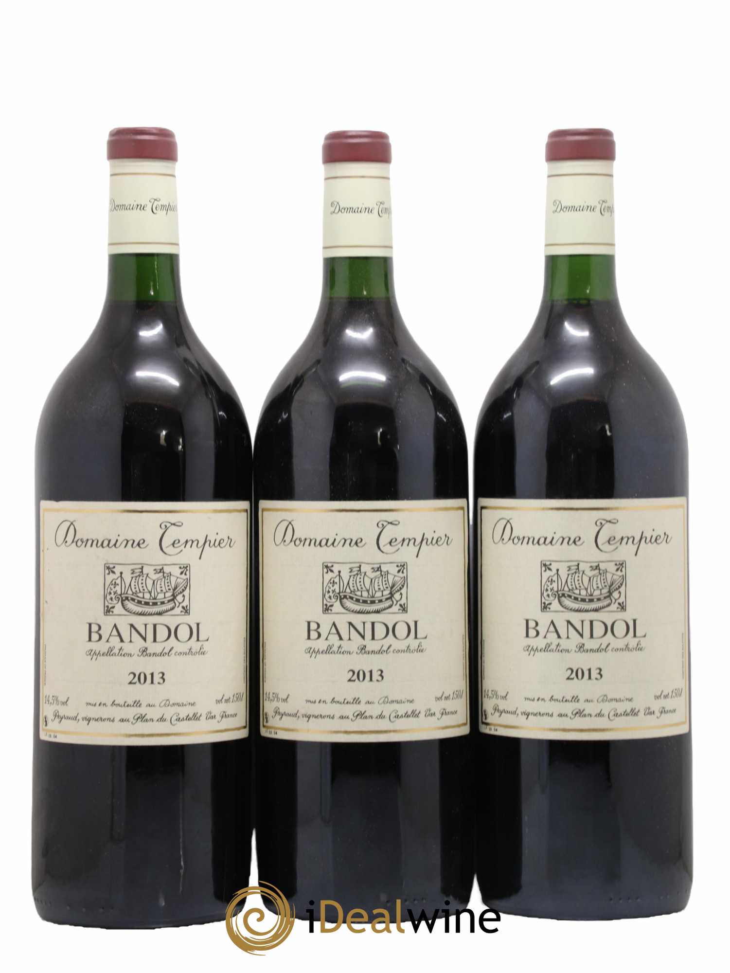 Bandol Domaine Tempier Famille Peyraud 2013 - Lot de 3 magnums - 0