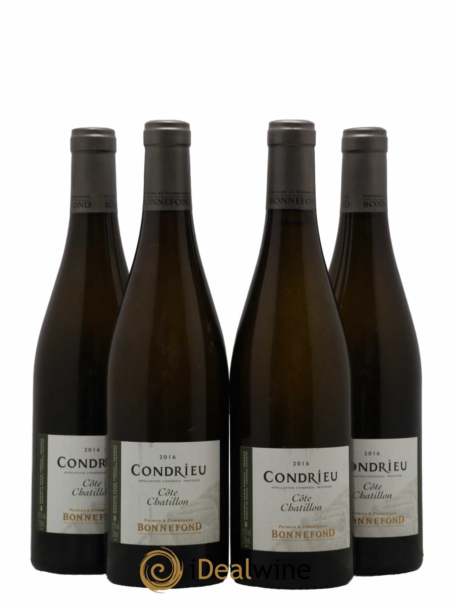 Condrieu Domaine Bonnefond Côte Chatillon 2016 - Lot de 4 bouteilles - 0