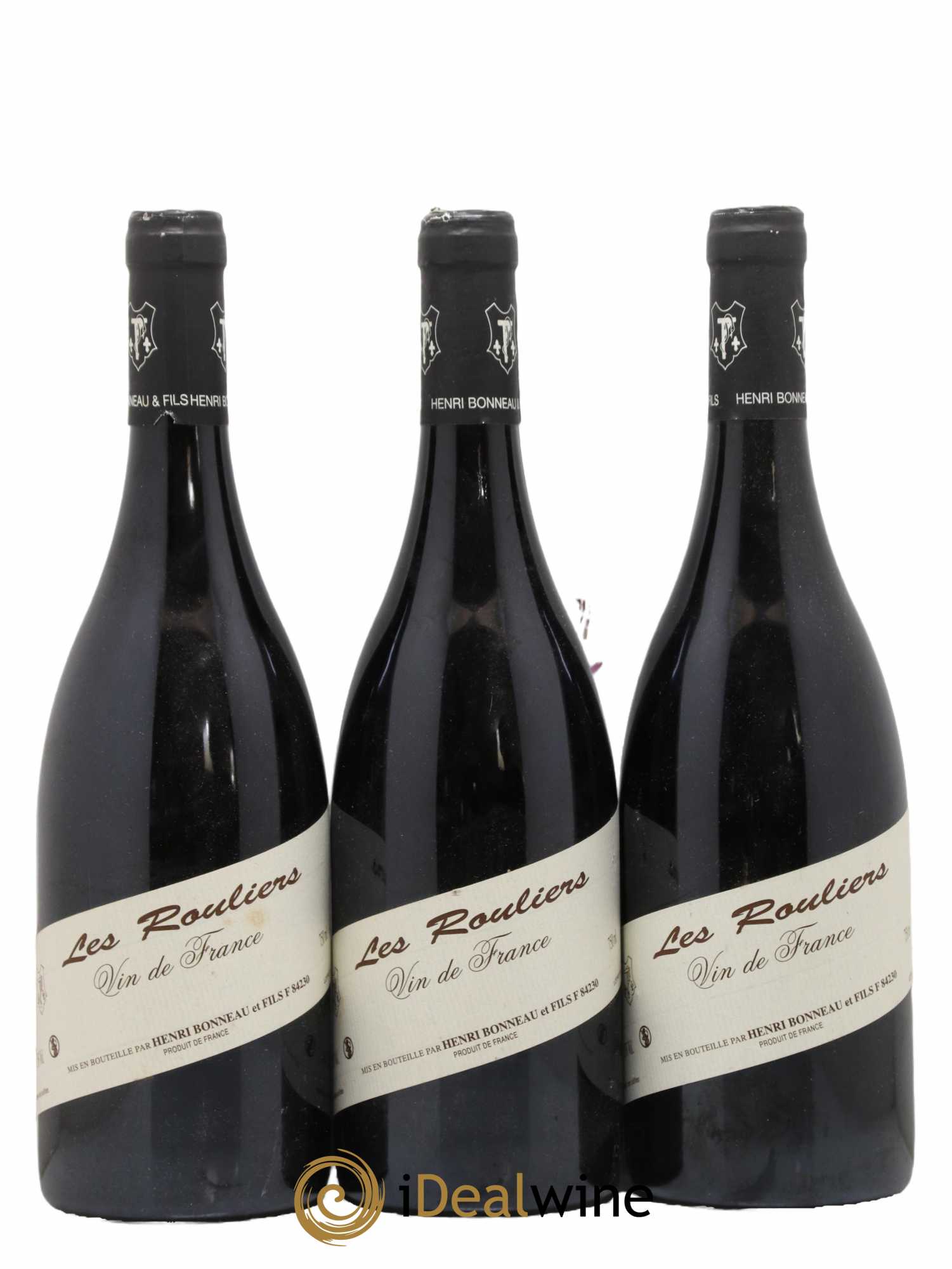Vin de France Les Rouliers Henri Bonneau & Fils - Lot de 3 bouteilles - 0