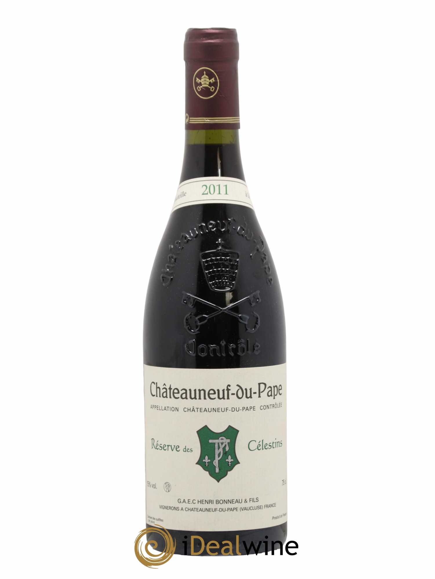 Châteauneuf-du-Pape Réserve des Célestins Henri Bonneau & Fils 2011 - Lot de 1 bouteille - 0