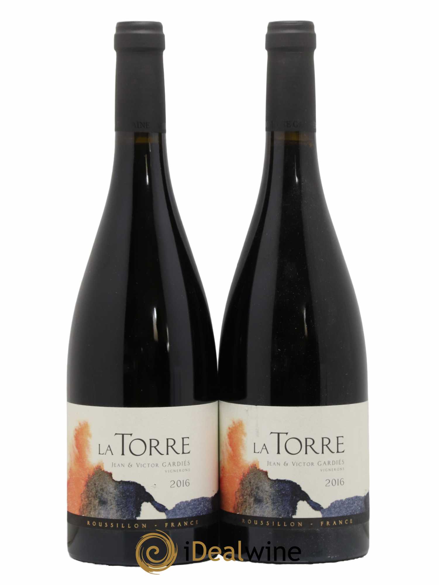 Côtes du Roussillon Gardiés (Domaine) La Torre 2016 - Lot de 2 bouteilles - 0