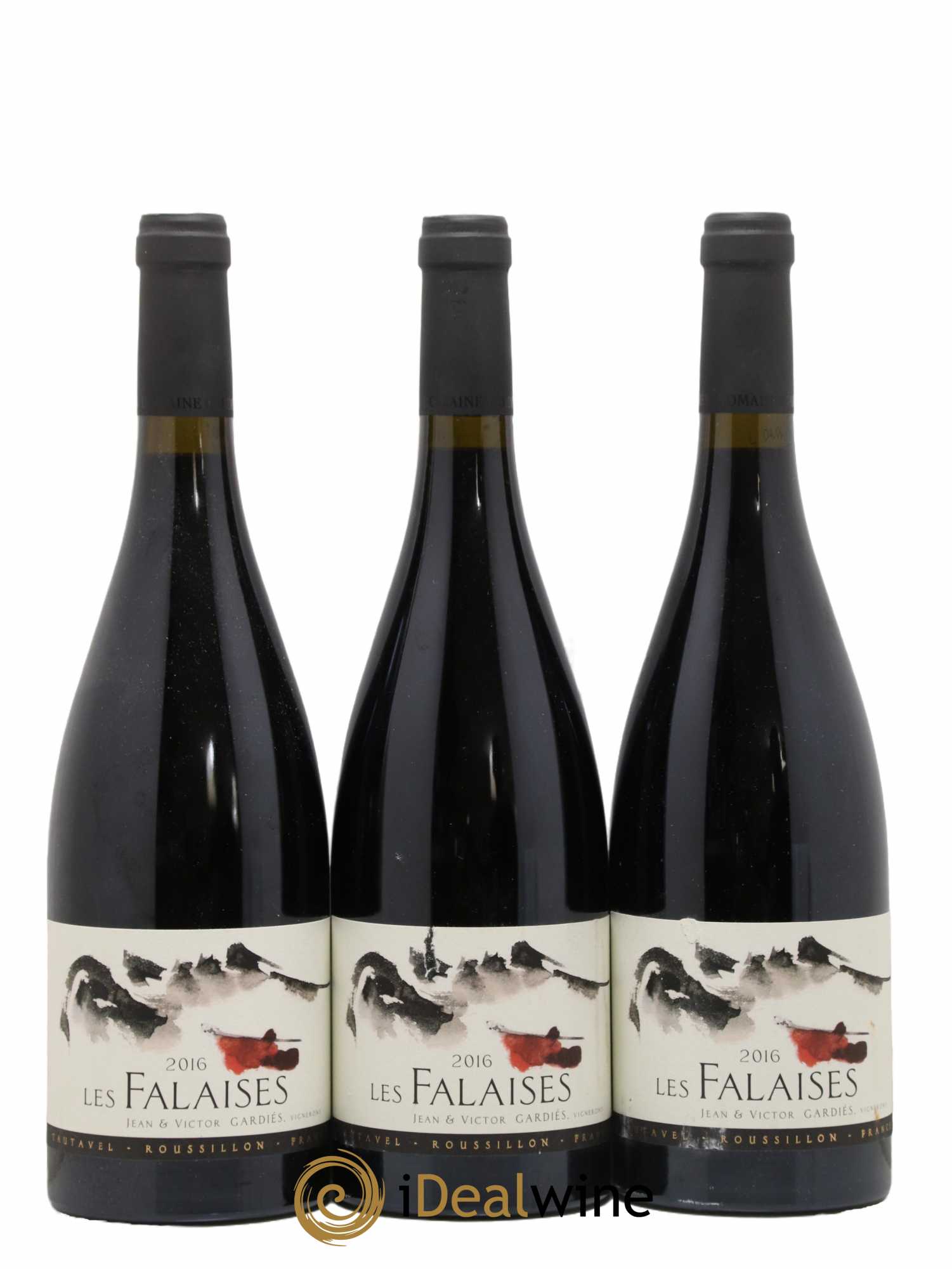 Côtes du Roussillon Villages - Tautavel Gardiès (Domaine) Les Falaises 2016 - Lot de 3 bouteilles - 0