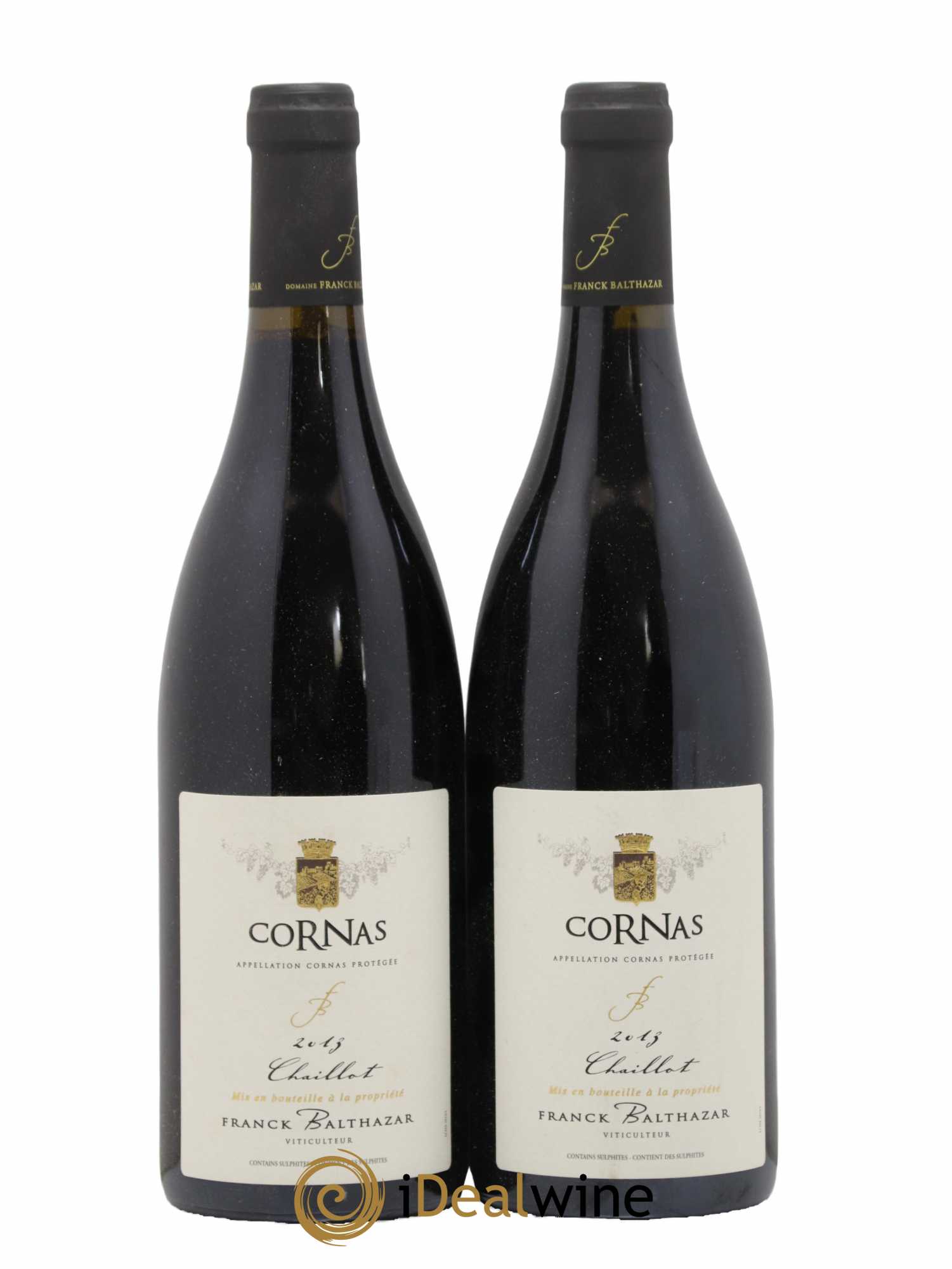 Cornas Chaillot Franck Balthazar (Domaine) 2013 - Lot de 2 bouteilles - 0