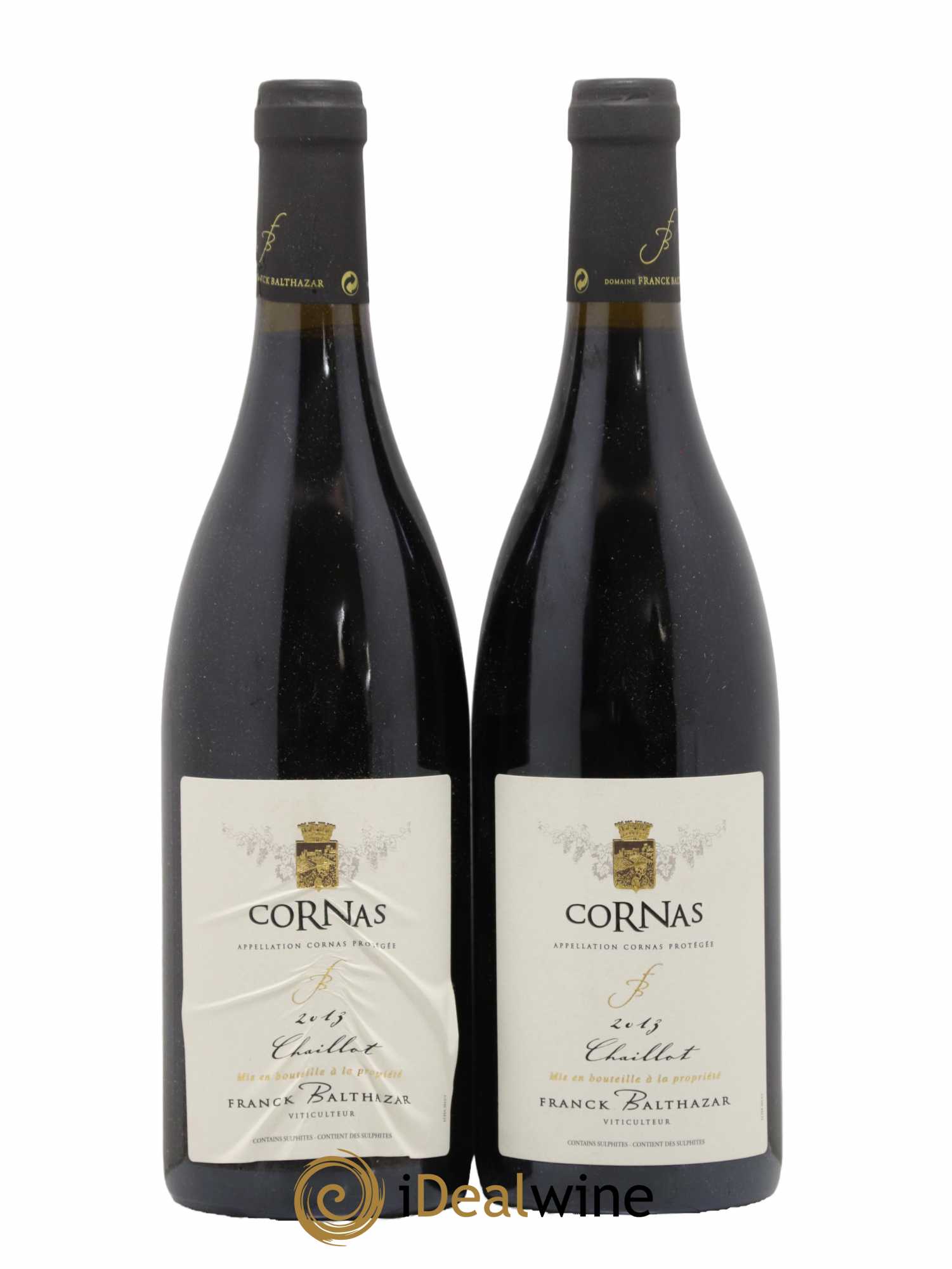 Cornas Chaillot Franck Balthazar (Domaine) 2013 - Lot de 2 bouteilles - 0
