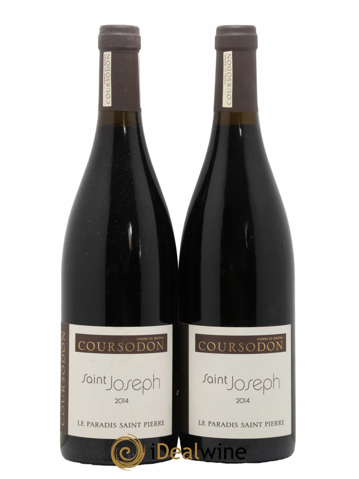Saint-Joseph Le Paradis Saint-Pierre Pierre et Jérôme Coursodon 2014 - Lot de 2 bouteilles - 0