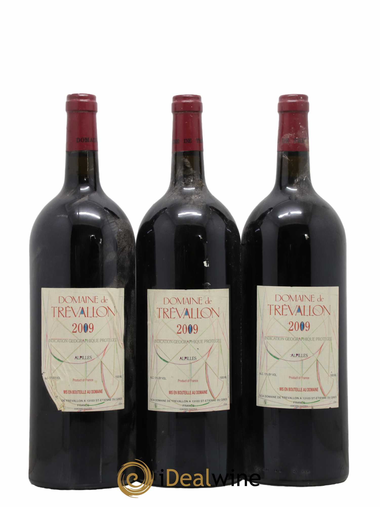 Alpilles Trévallon (Domaine de) Eloi Dürrbach 2009 - Lot de 3 magnums - 0