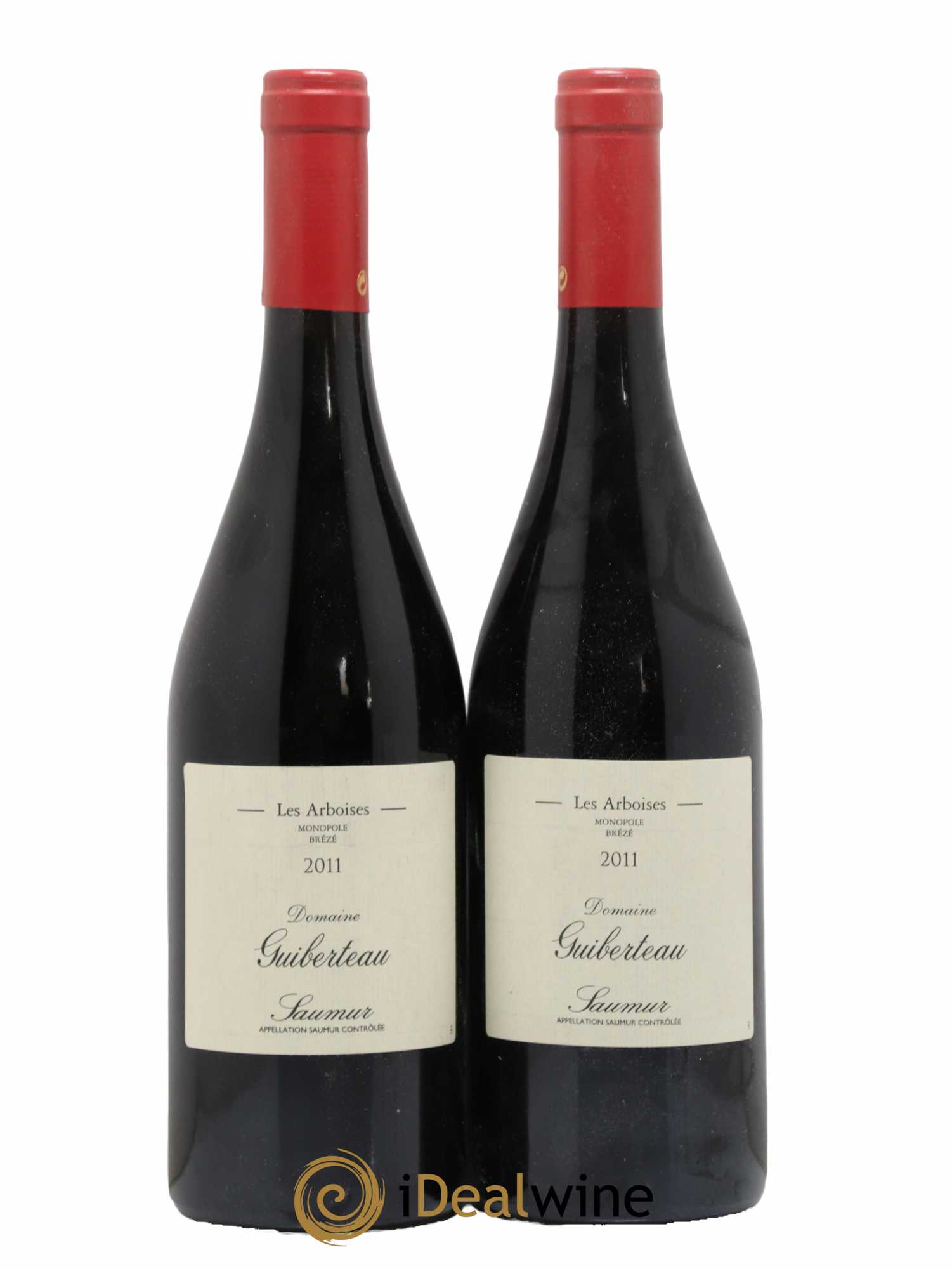 Saumur Les Arboises Domaine Guiberteau 2011 - Lot de 2 bouteilles - 0
