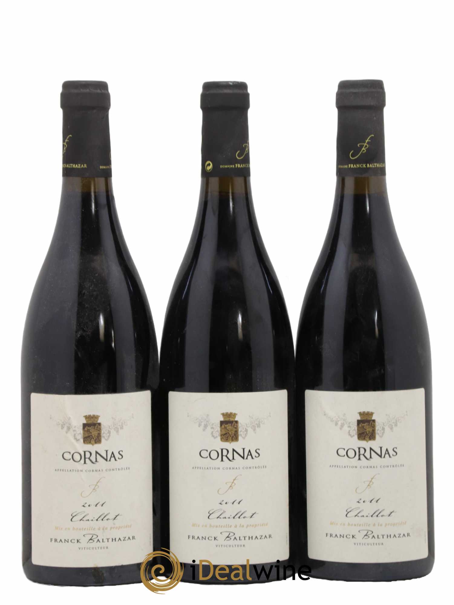 Cornas Chaillot Franck Balthazar (Domaine) 2011 - Lot de 3 bouteilles - 0