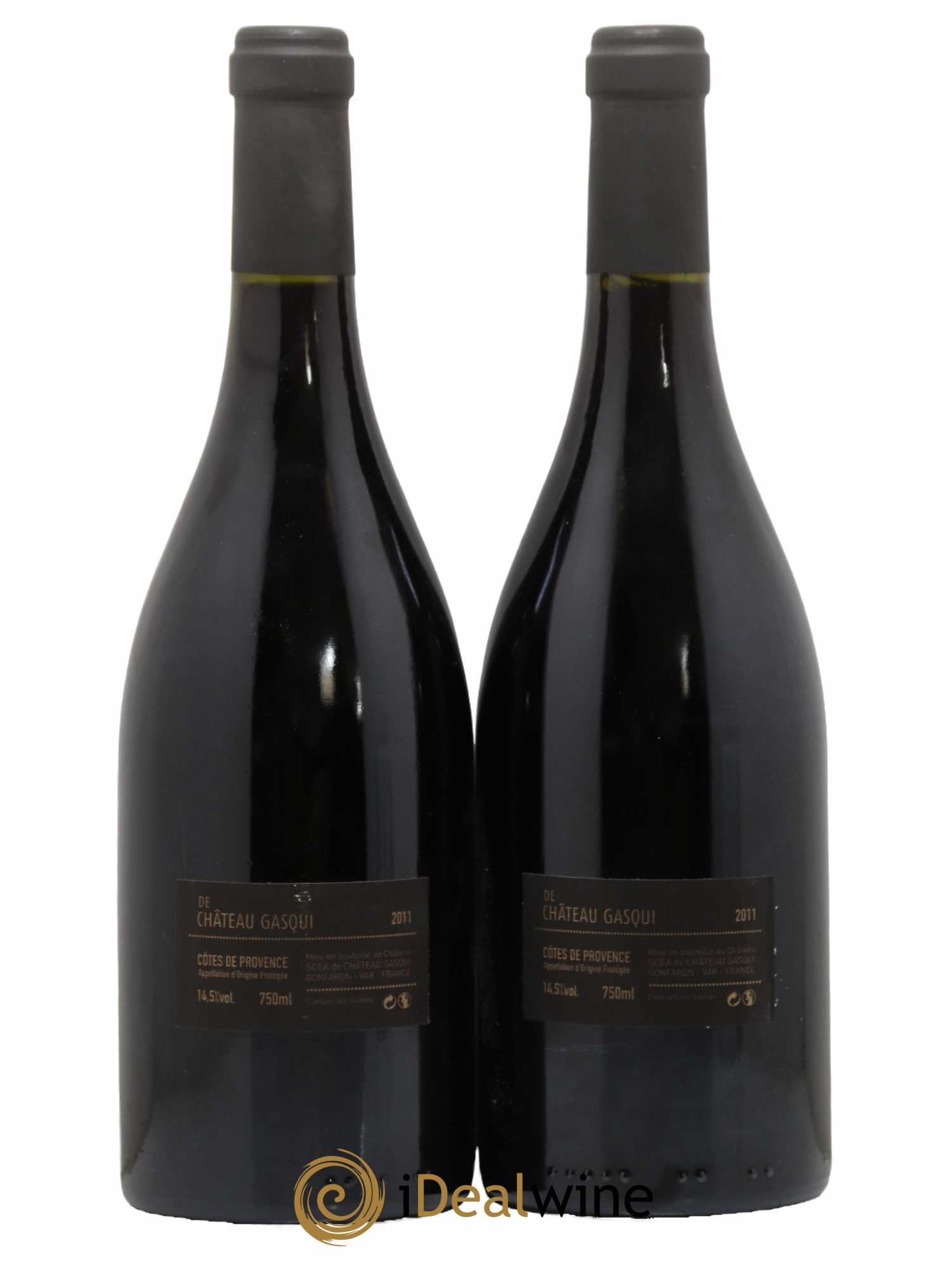 Côtes de Provence Corps et Ame Château Gasqui 2011 - Lot de 2 bouteilles - 1